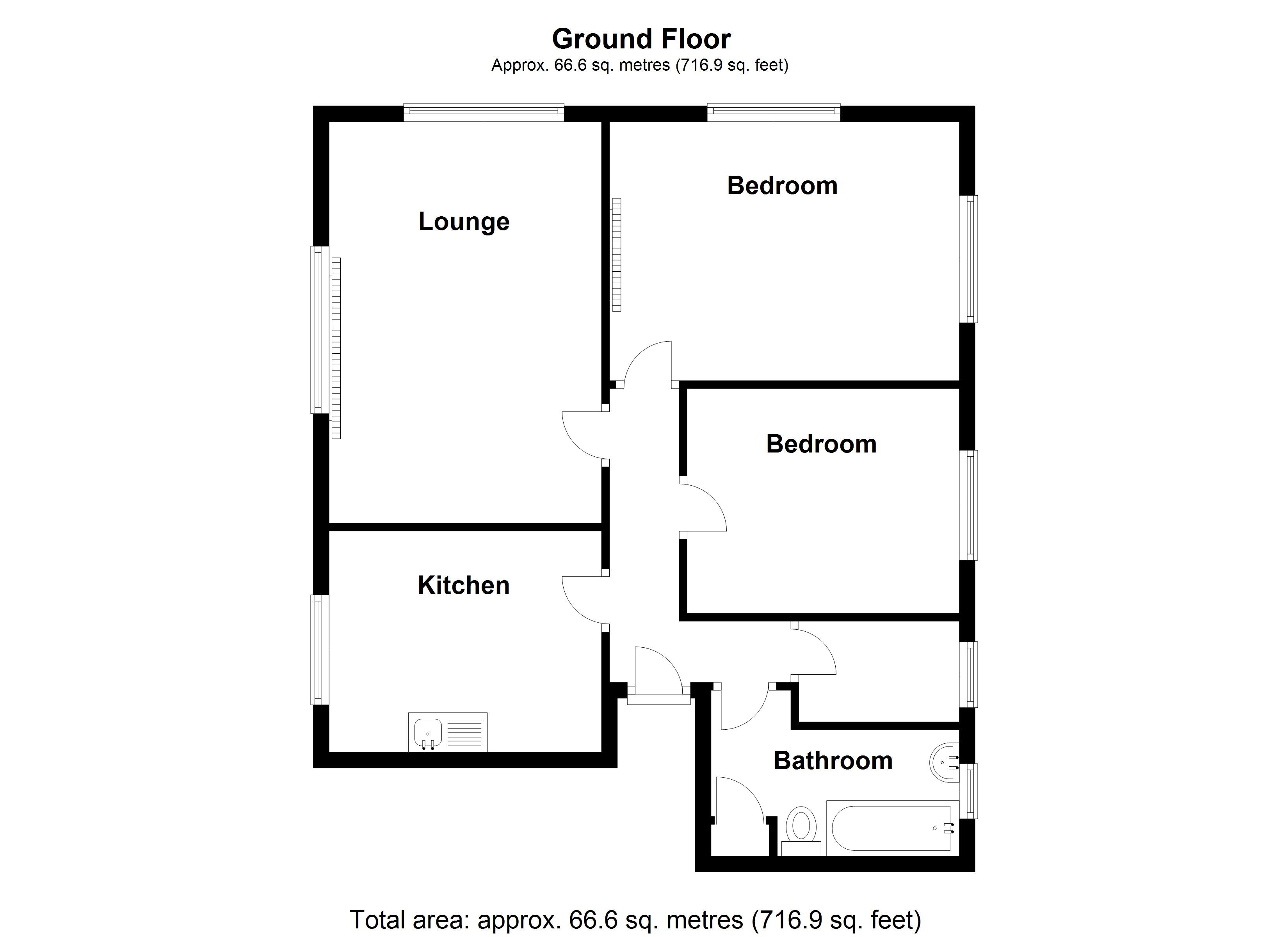 The Woodlands, Bills Lane, Shirley B90, 2 bedroom flat for sale