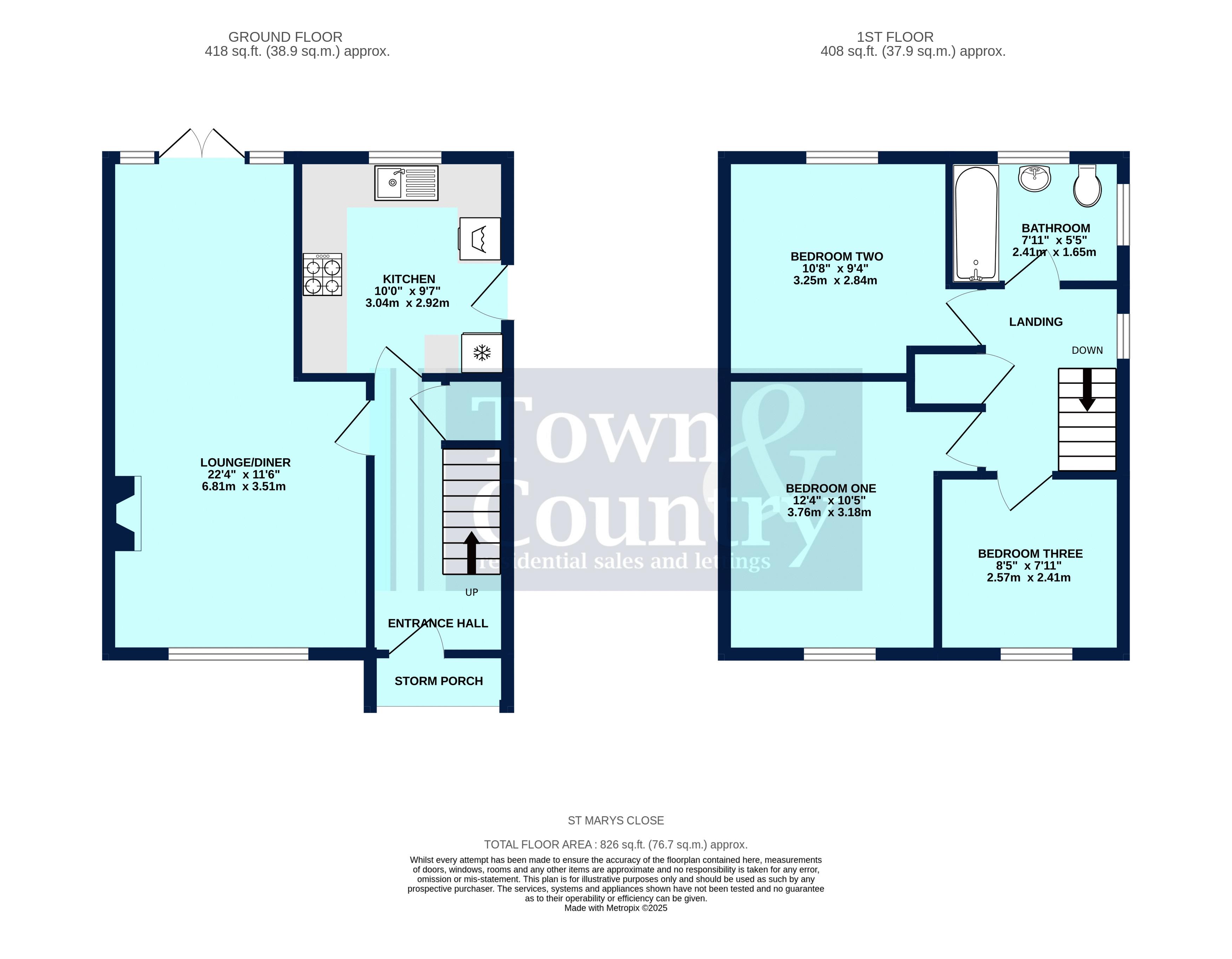 St. Marys Close, Great Bentley, CO7 floorplan