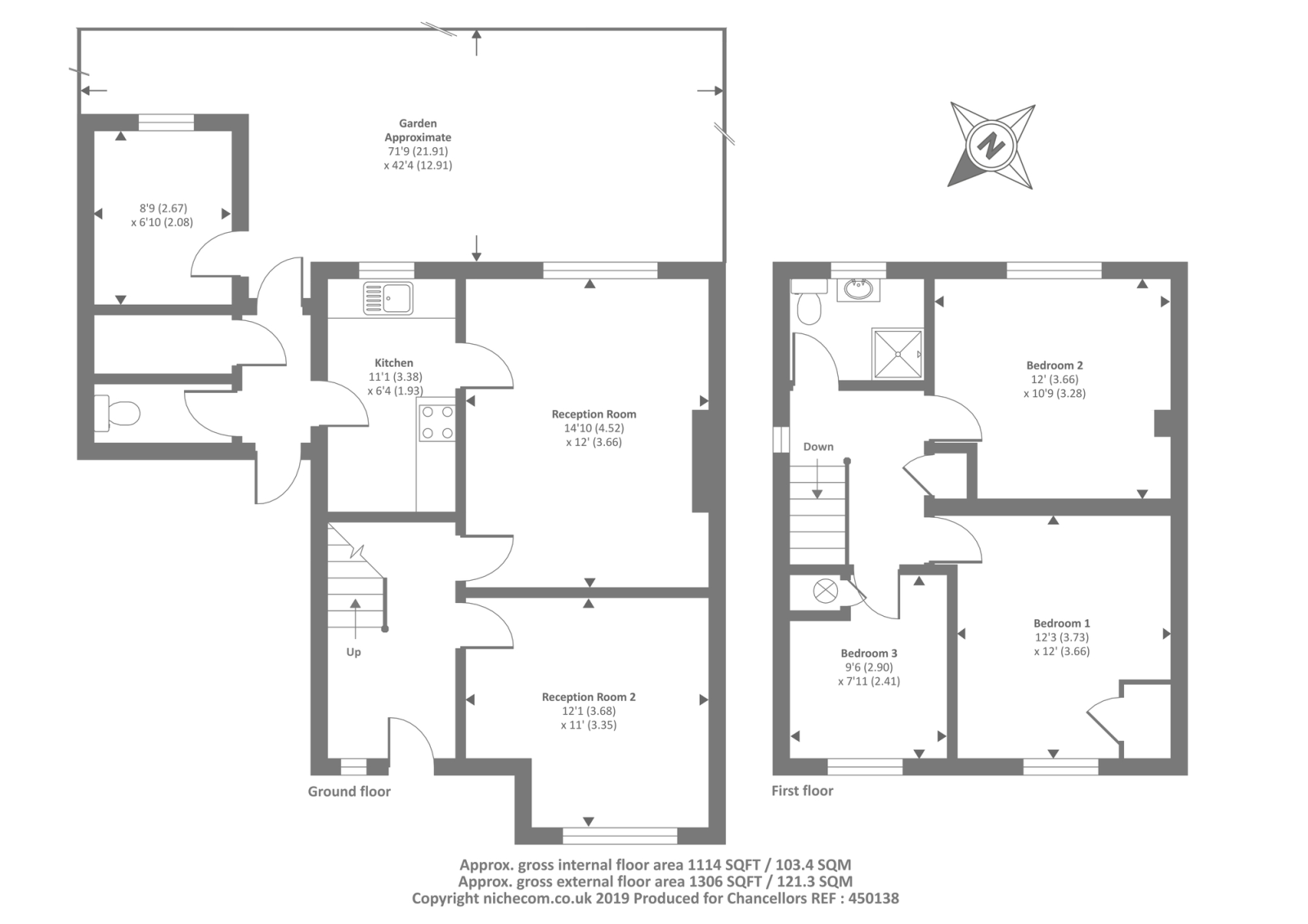 3 Bedrooms Semi-detached house for sale in Otmoor View, Merton OX25