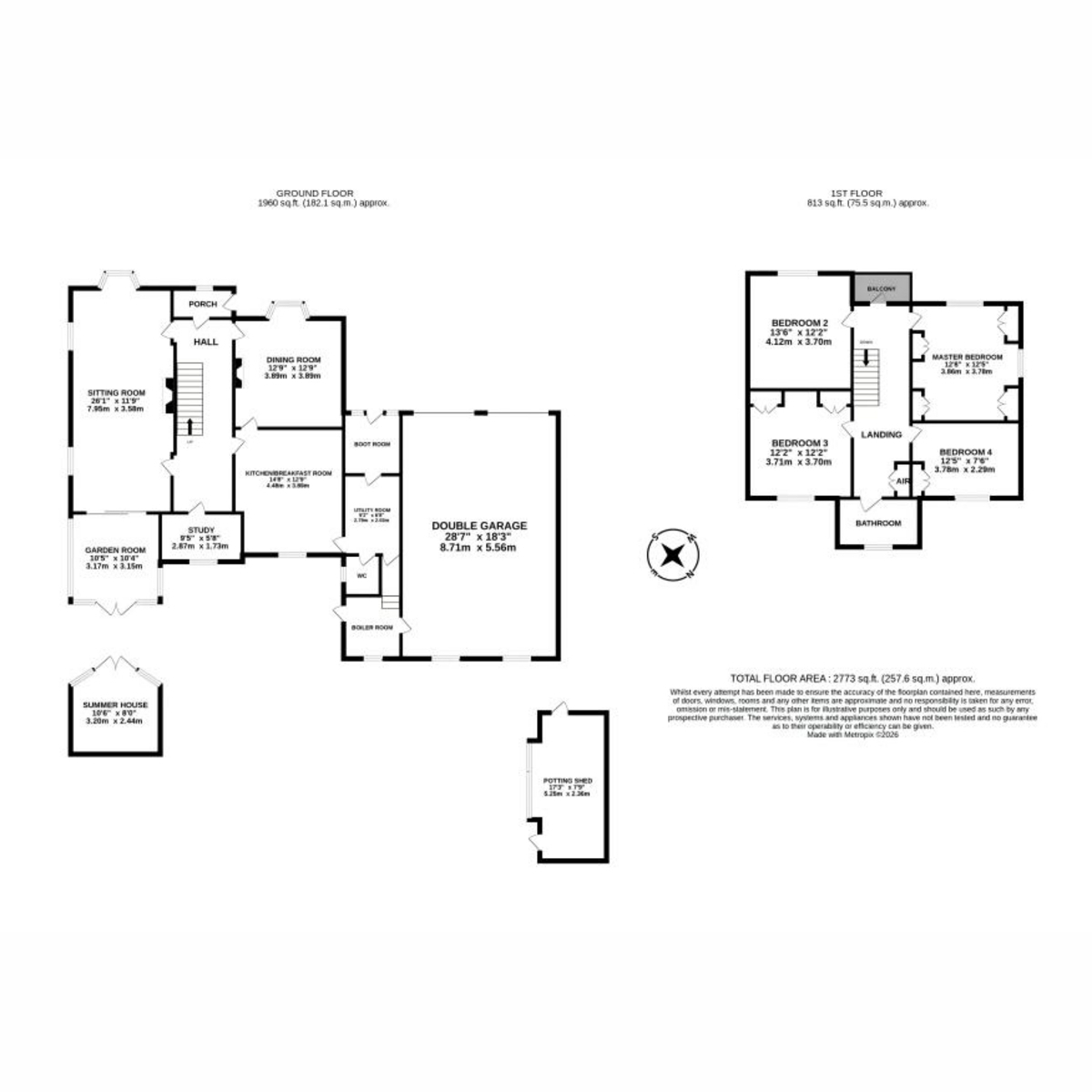 Tilehurst, Brickyard Road, Napton floorplan