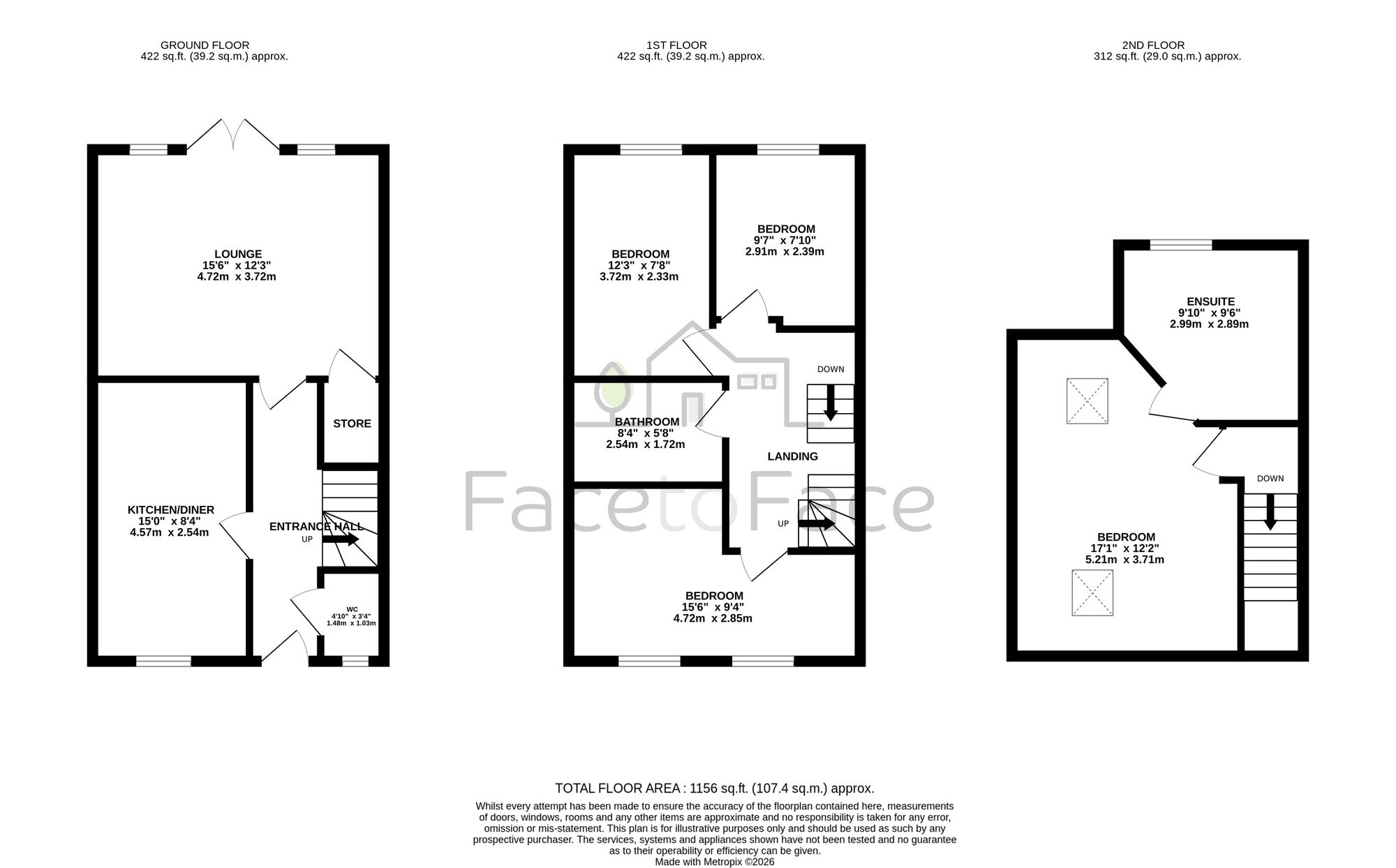 5 Old Hall Mews, Rochdale floorplan