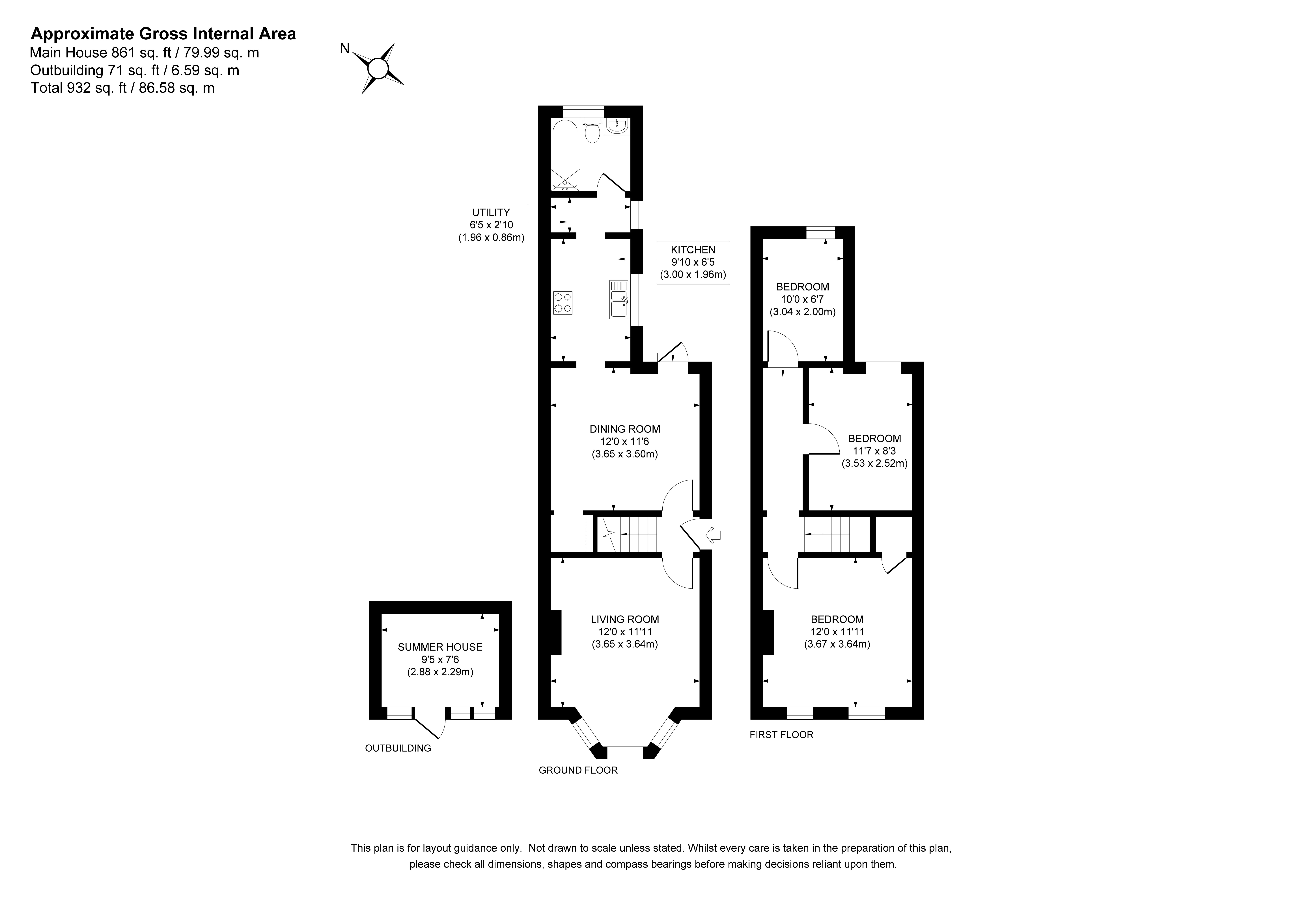 78, High Path Road, Surrey floorplan
