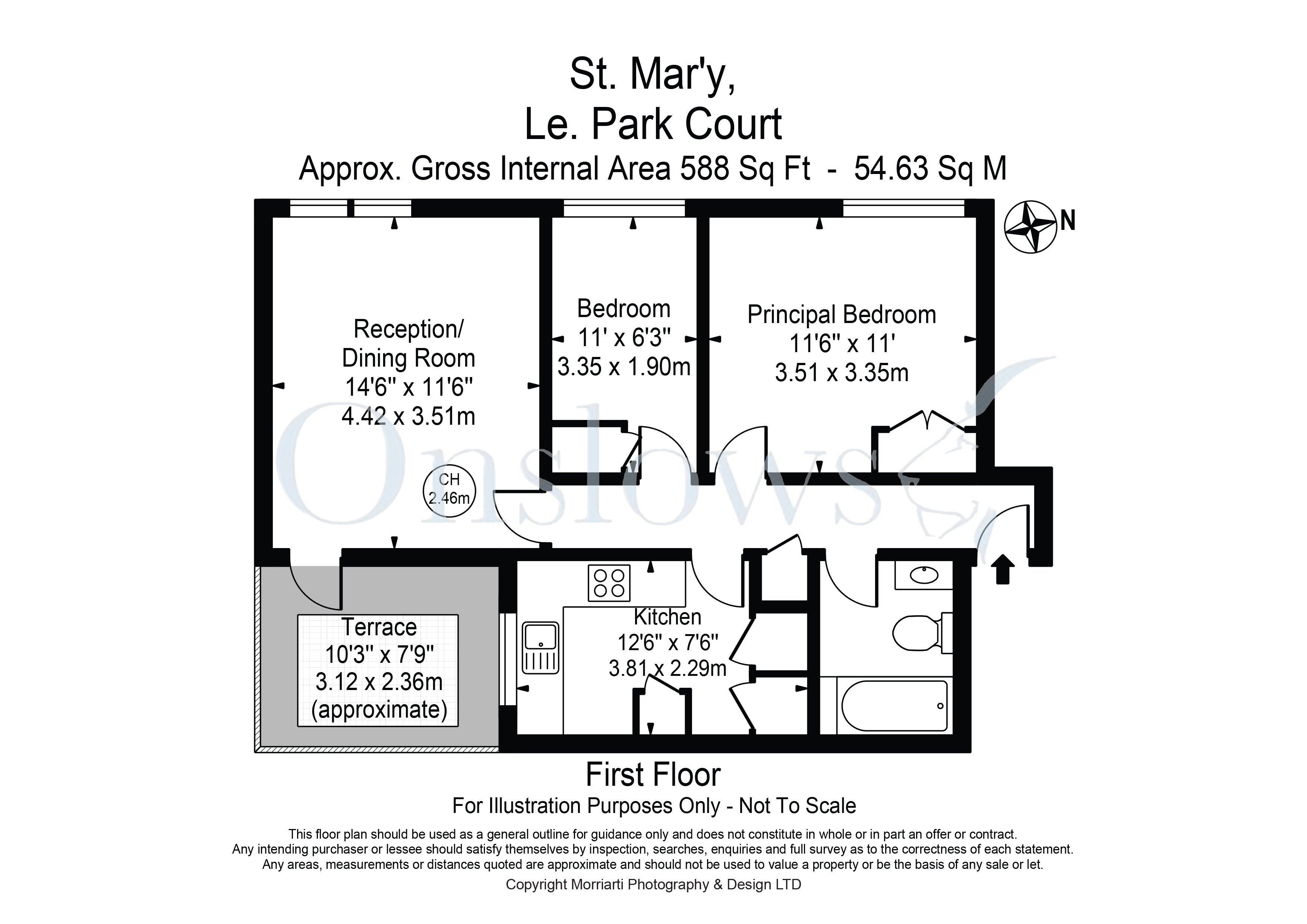 4, St Mary Le Park Court, London floorplan