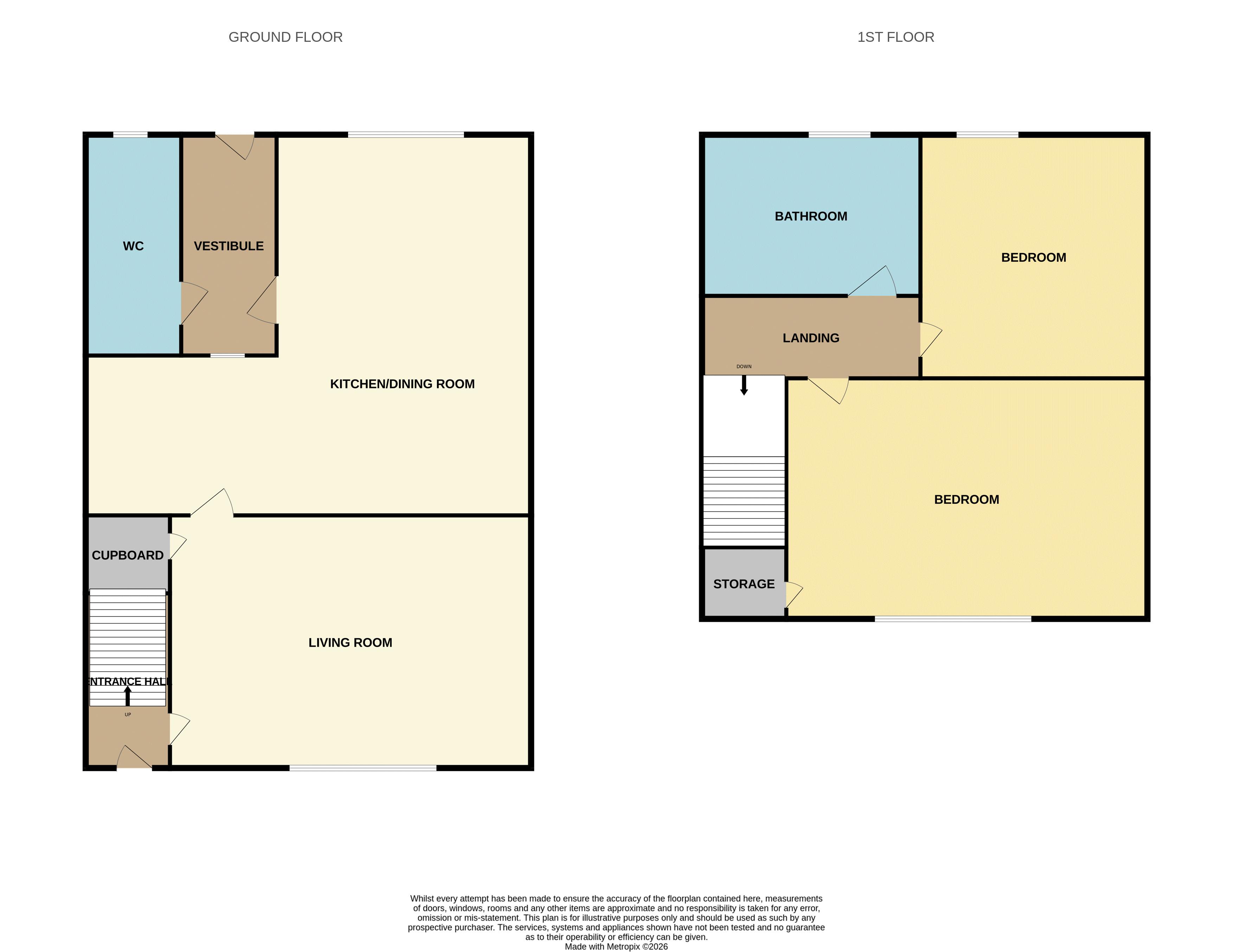 48, Grant Street, Alloa floorplan