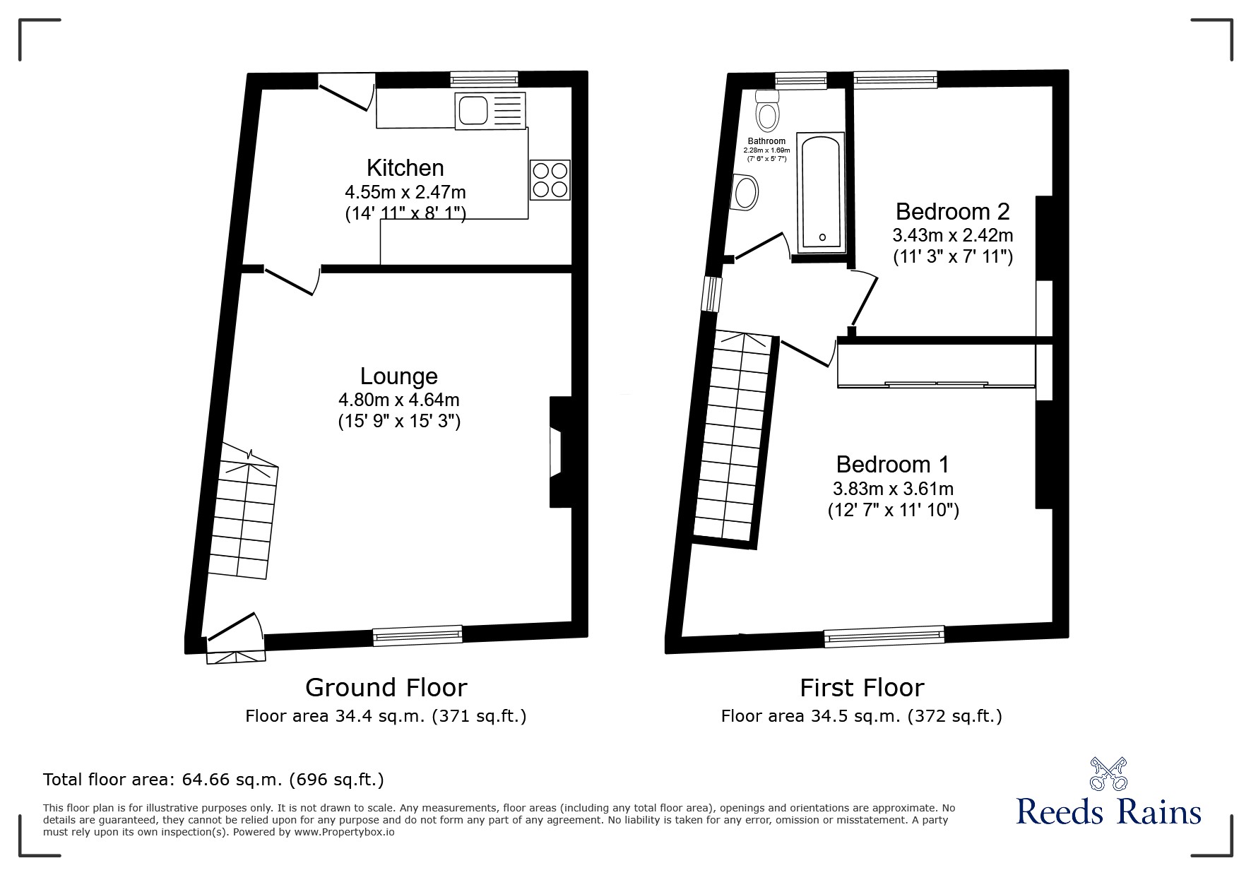 1, The Garths, Durham floorplan