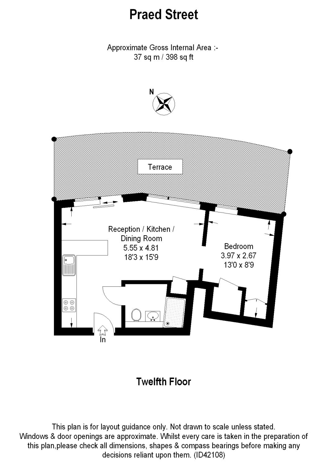 1 Bedrooms Flat to rent in 2 Praed Street, London W2