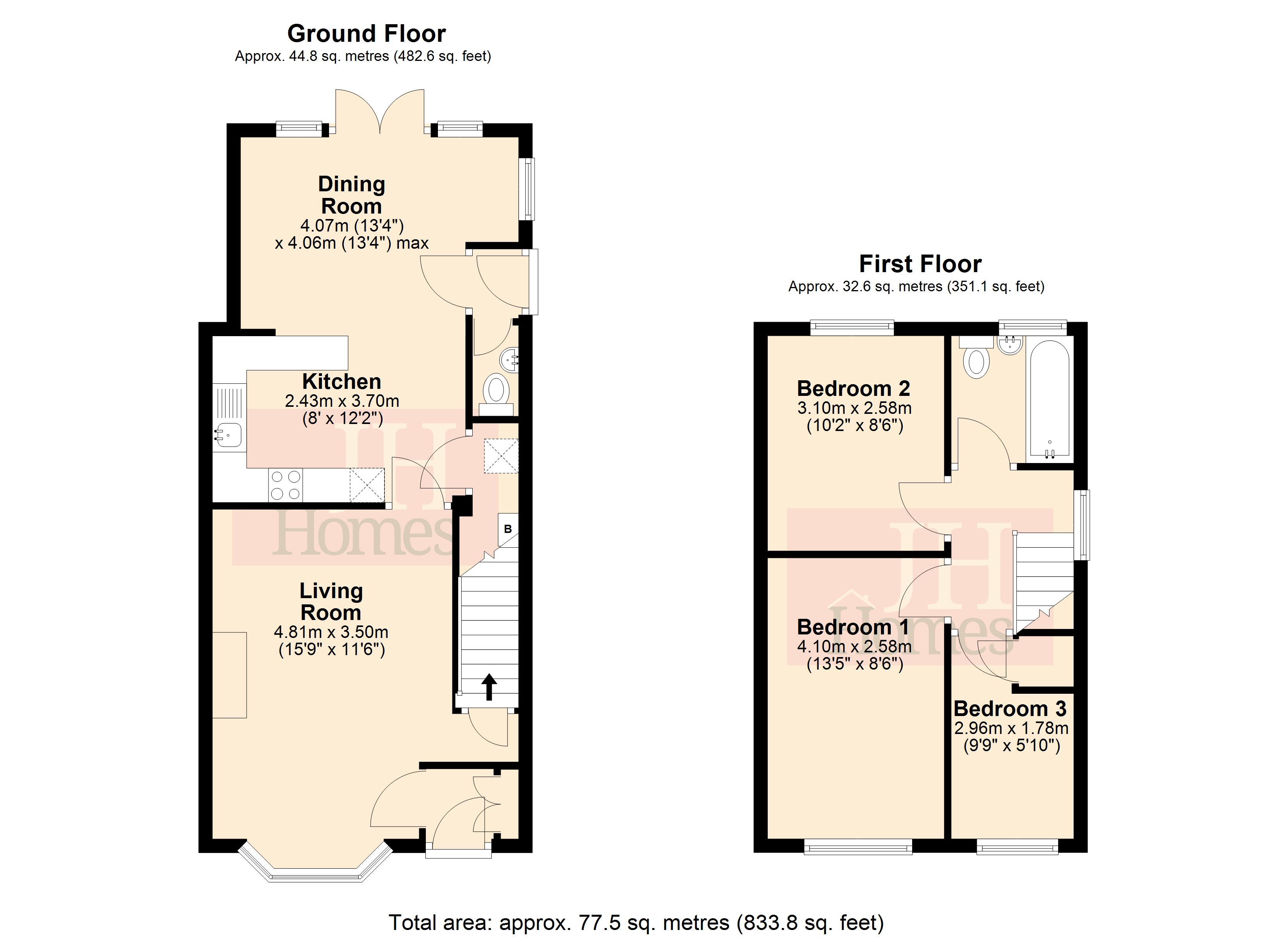 40, Cartmel Drive, Ulverston floorplan