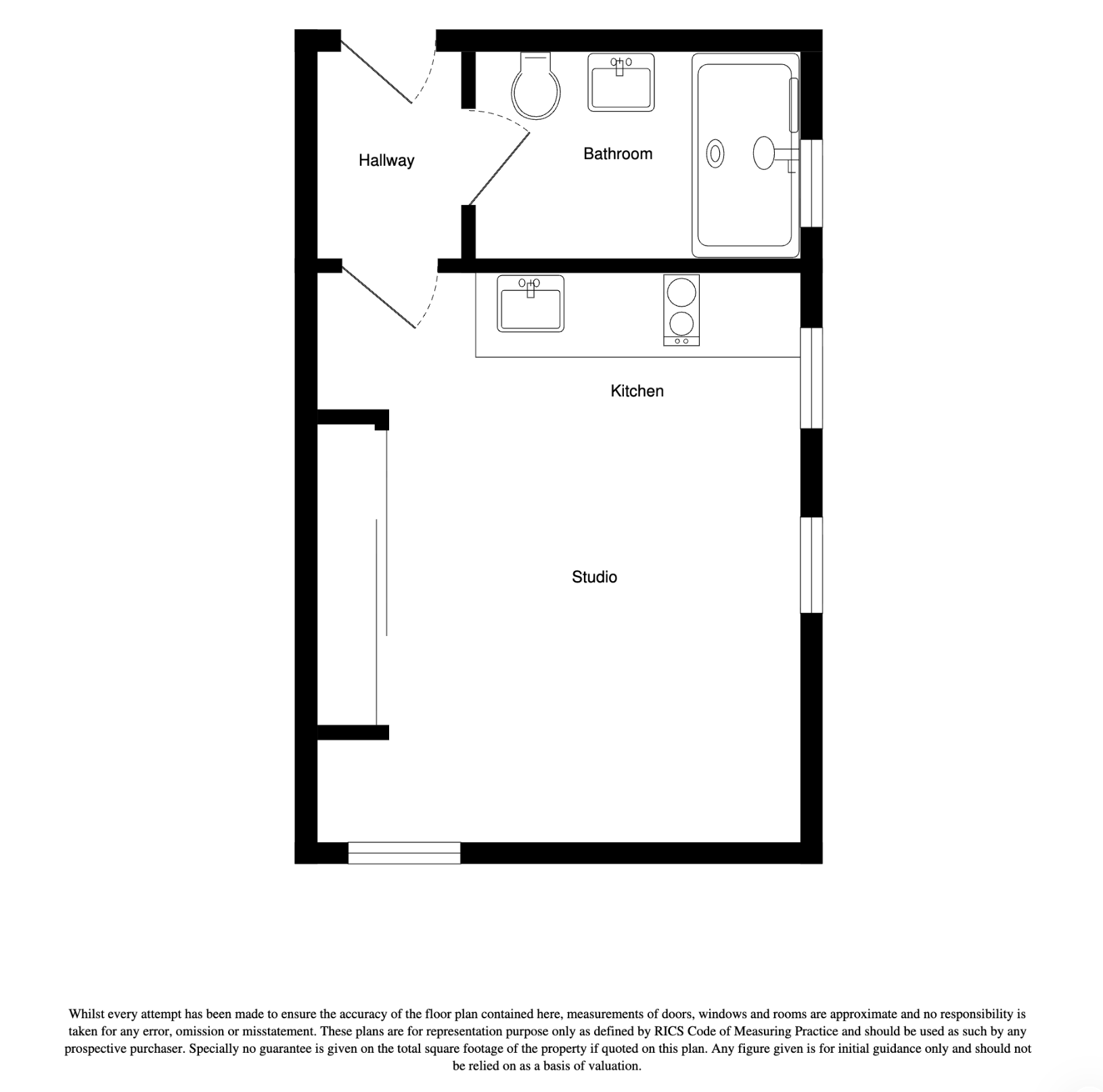 Flat 13, Crouch St, Colchester, CO3 3HH, Colchester floorplan