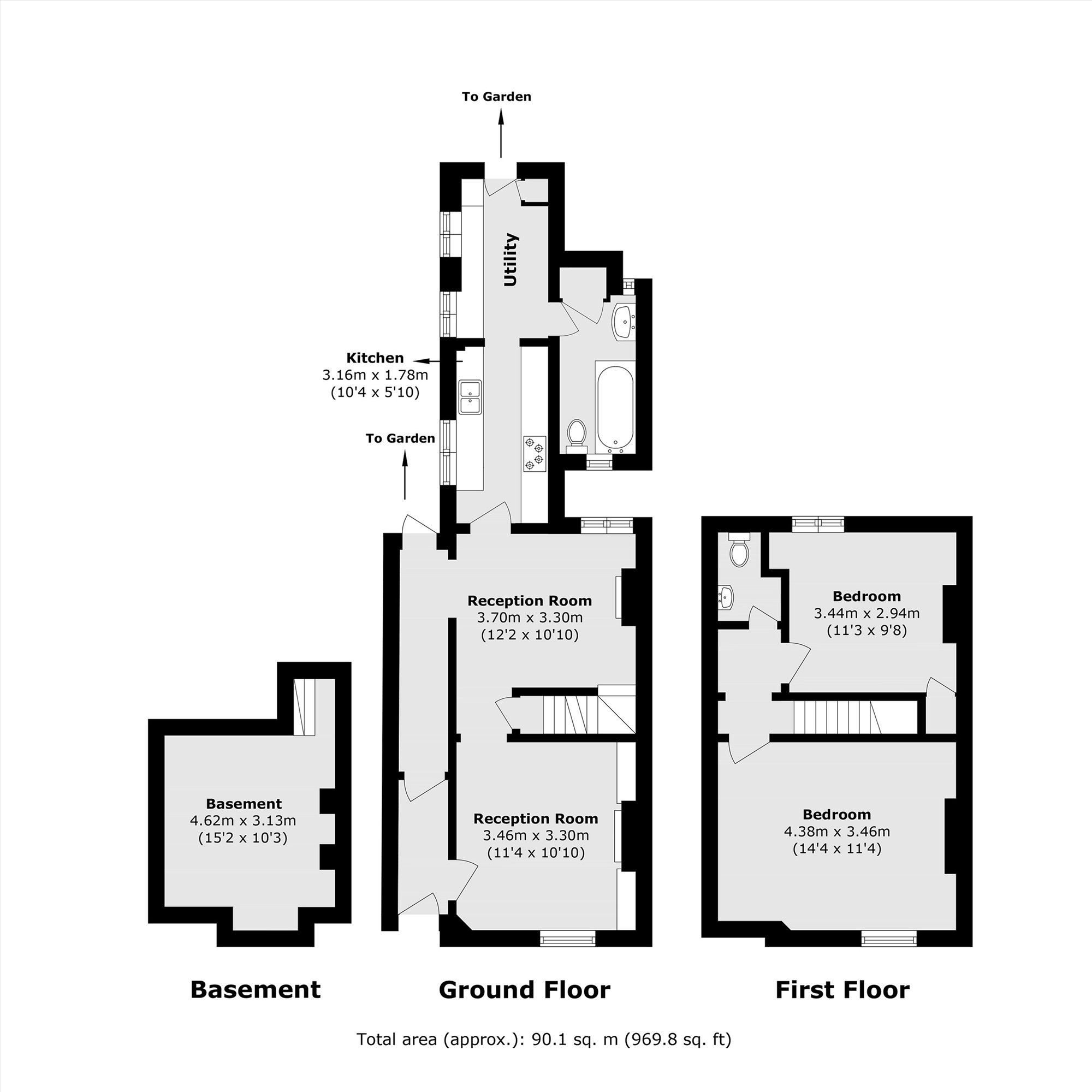 11, The Embankment, Twickenham floorplan