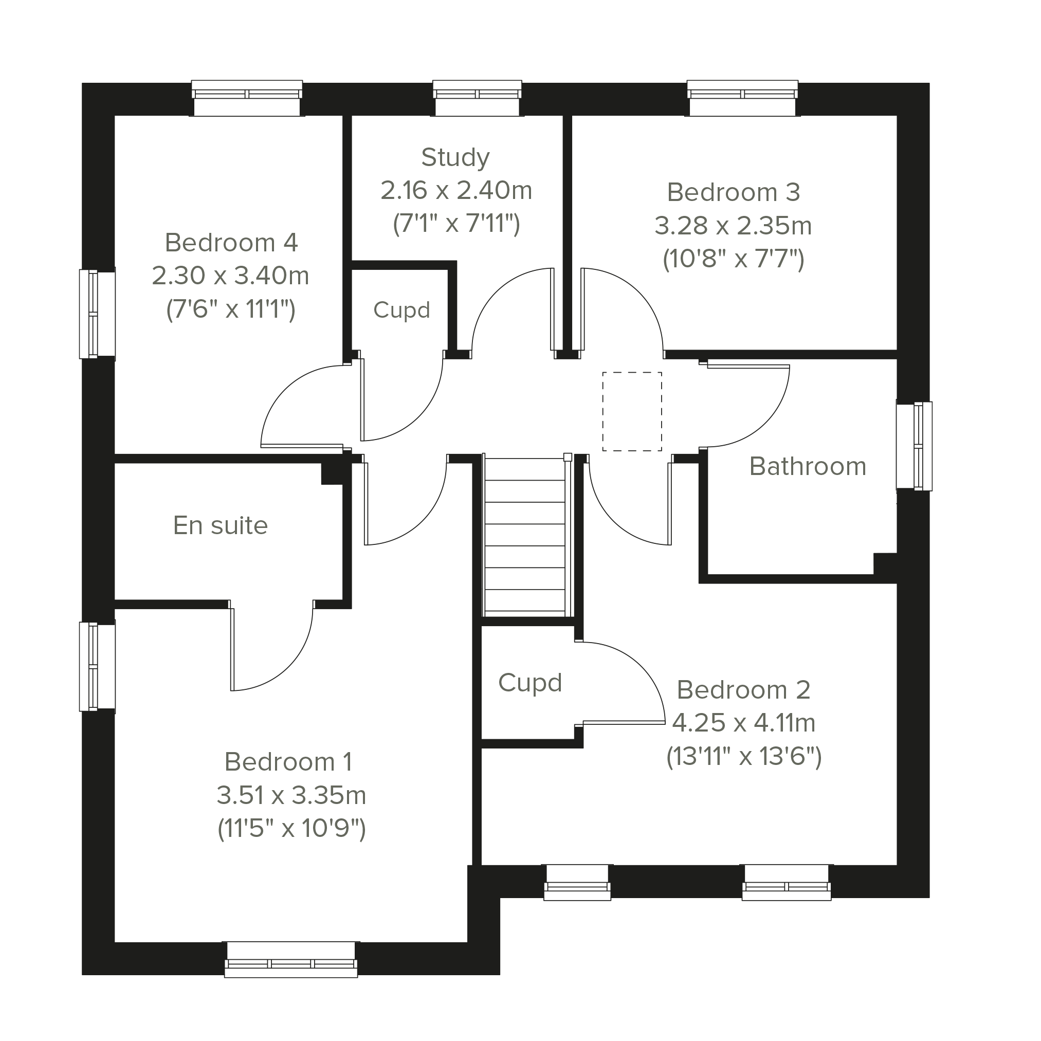 150, Cricket Lane, Lichfield floorplan