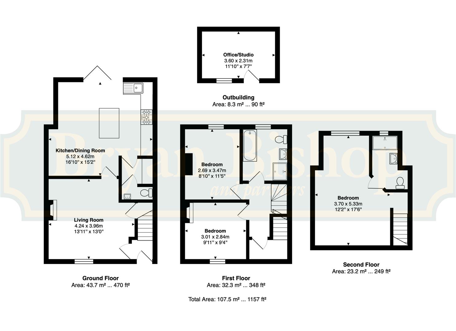 11, Westland Road, Knebworth floorplan