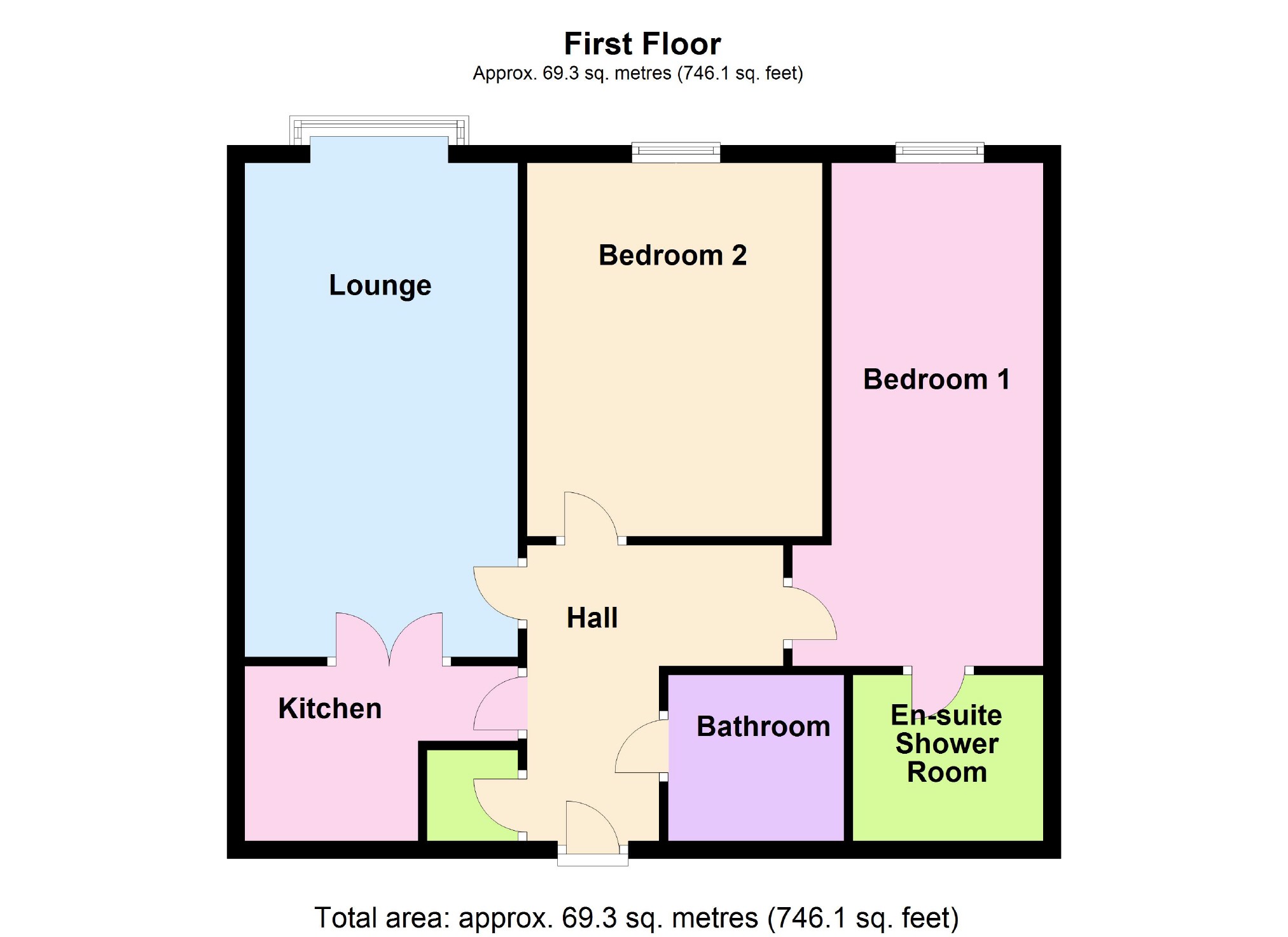 2 Bedrooms Flat to rent in Riverside Court, Waters Edge, Stockport SK6