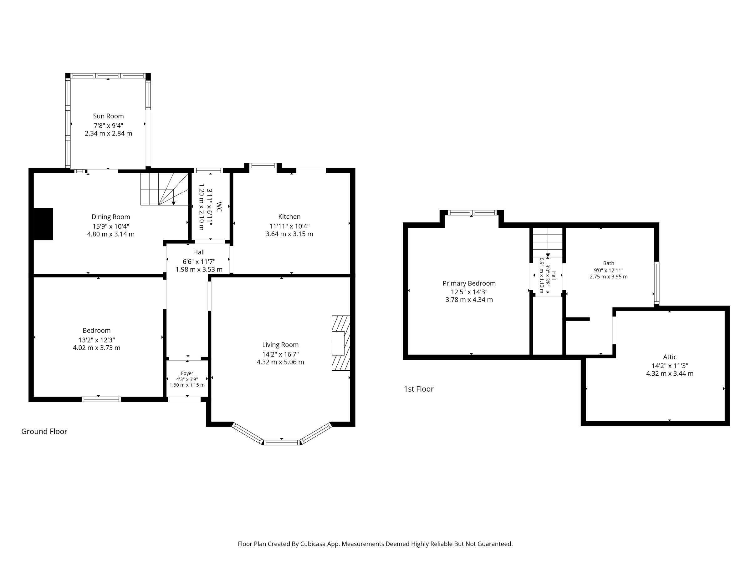 61 Dennison Road East, Dundee floorplan