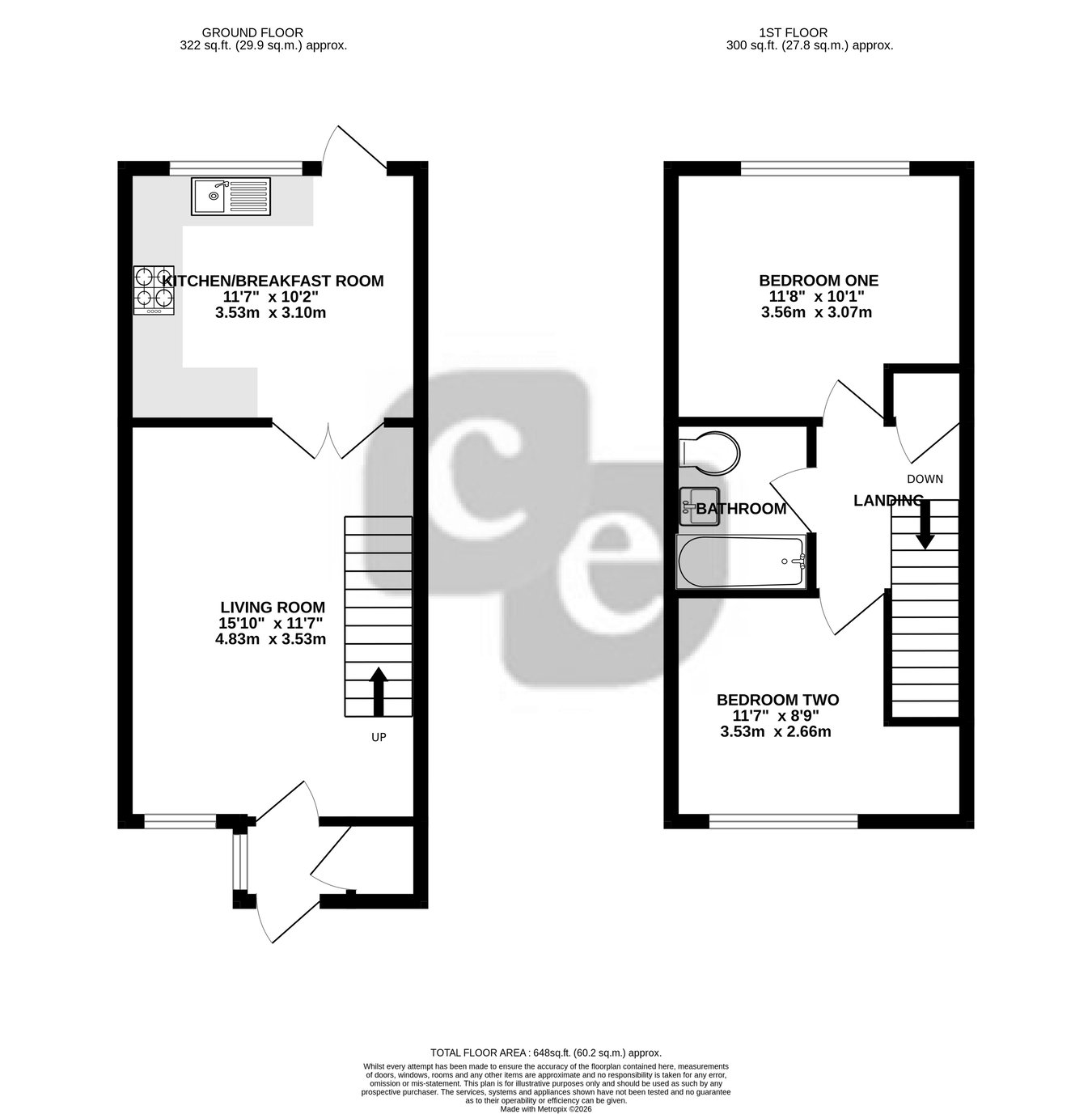 13, Priest Park Avenue, Harrow floorplan