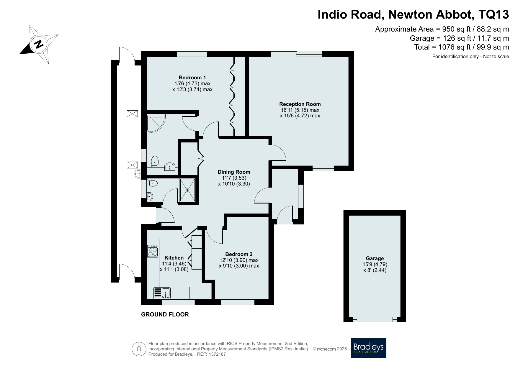 4, Indio Road, Newton Abbot floorplan