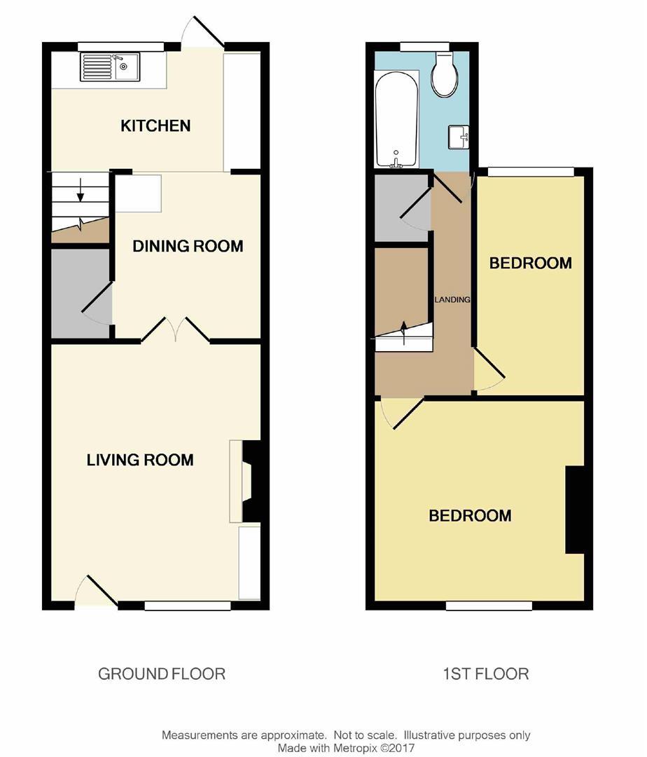 65, Crossall Street, Cheshire floorplan