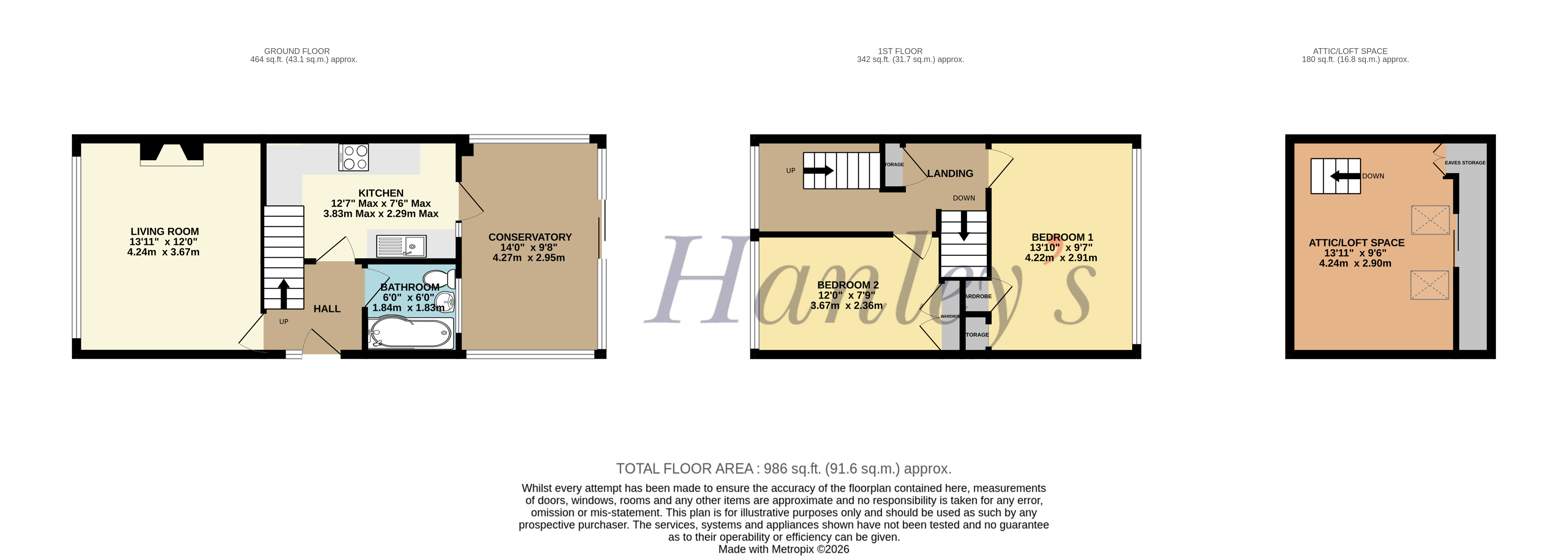 11, Folly Crescent, Highworth floorplan
