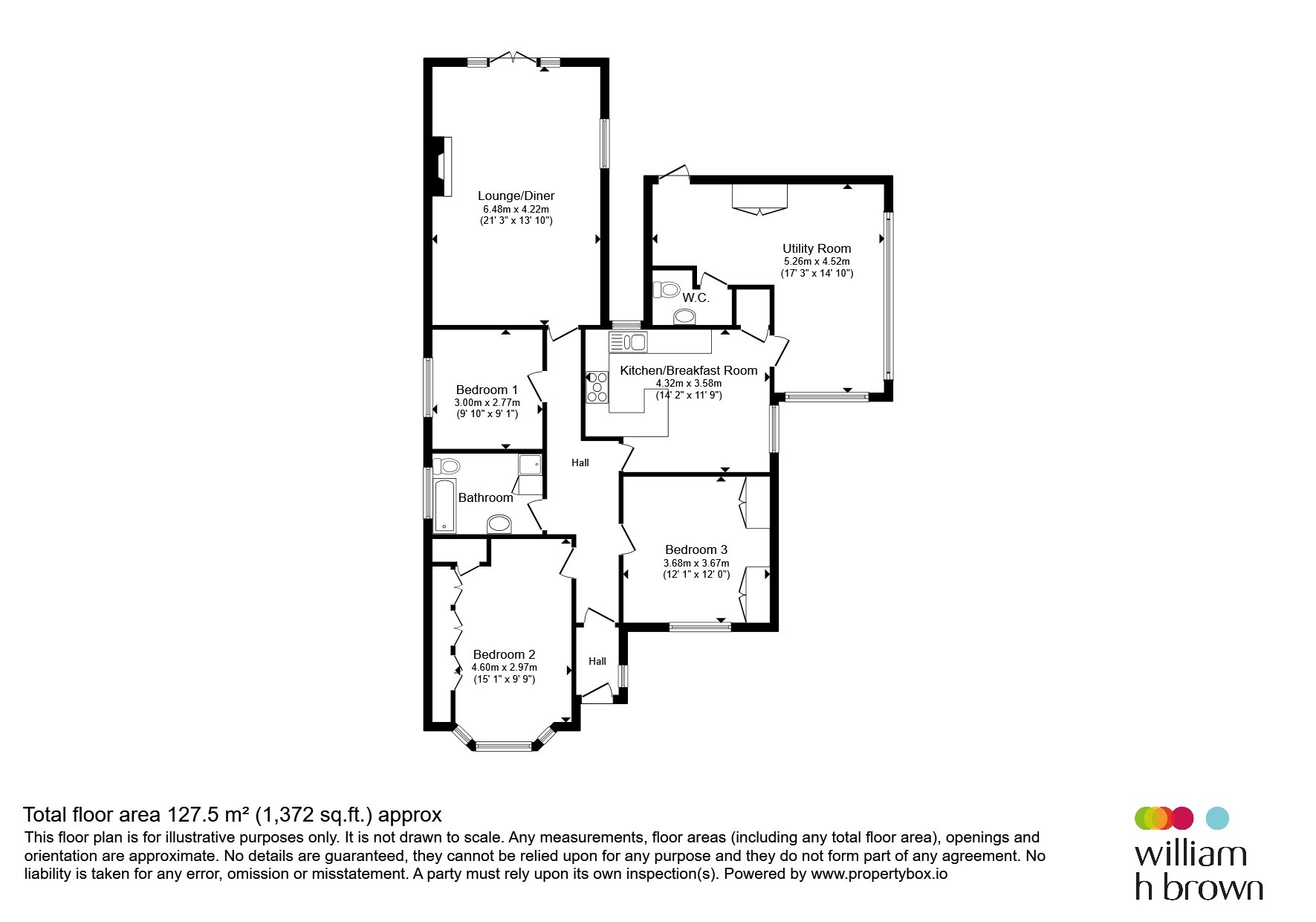 Martini, Plough Road, Colchester floorplan