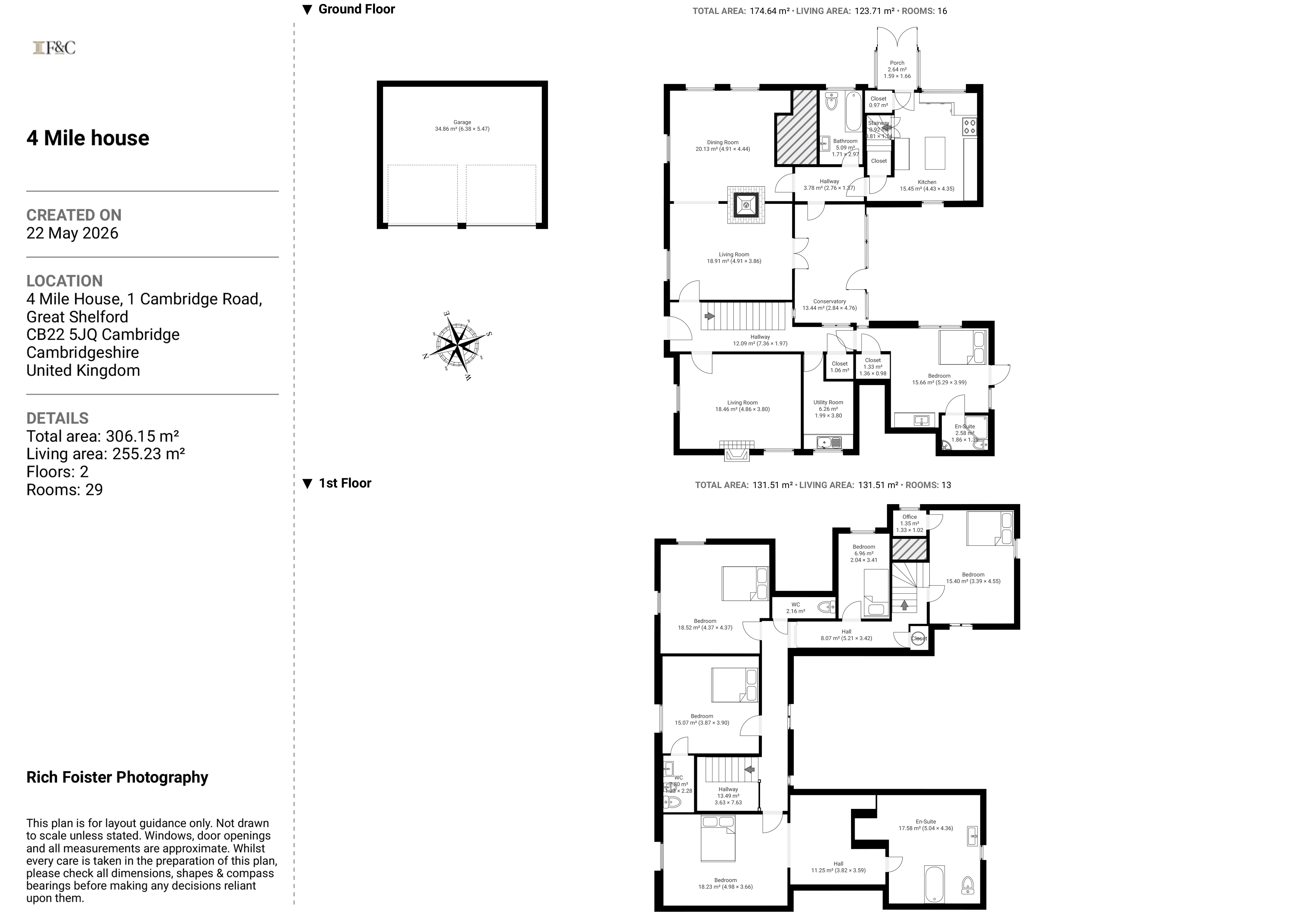 Four Mile House, 1, Cambridge Road, Cambridge floorplan