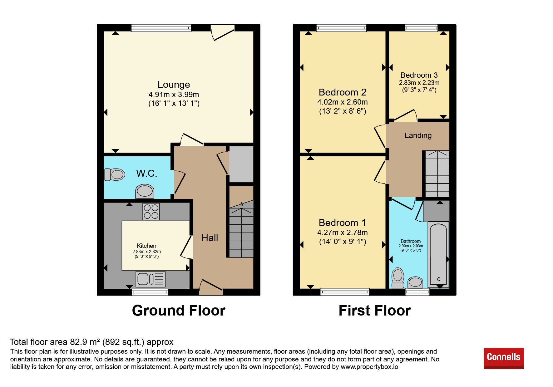 114, Stourport Road, Kidderminster floorplan