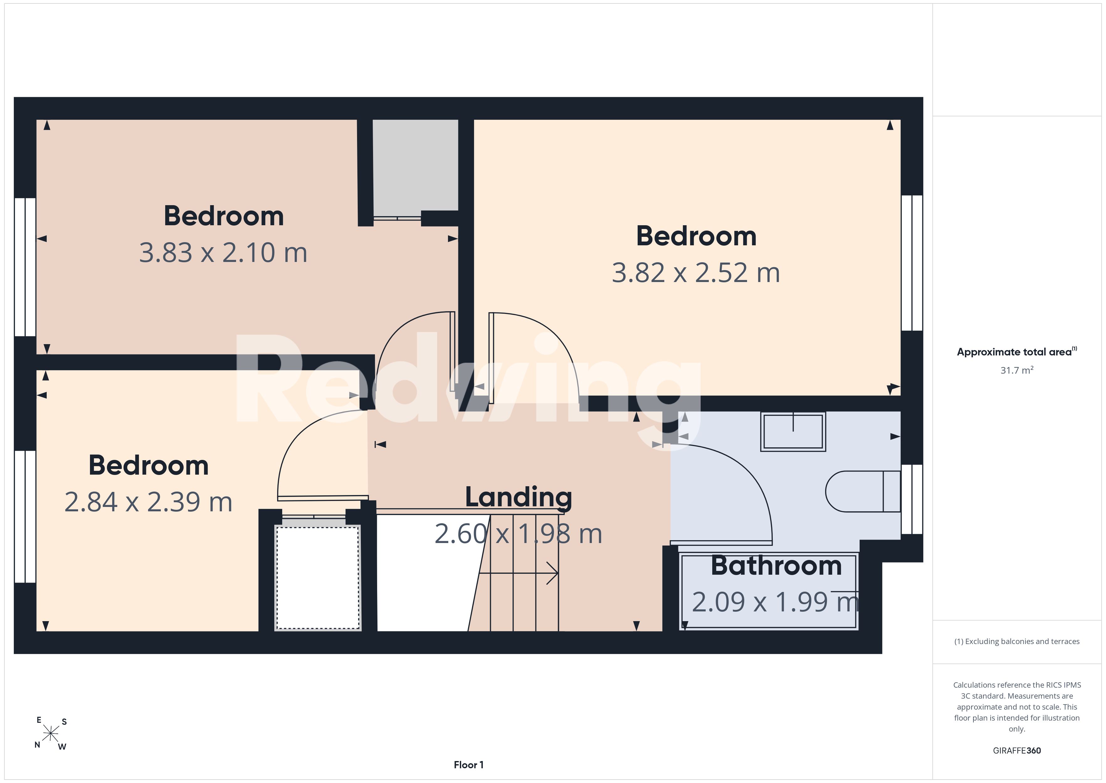 56, Lomas Way, Cheshire floorplan