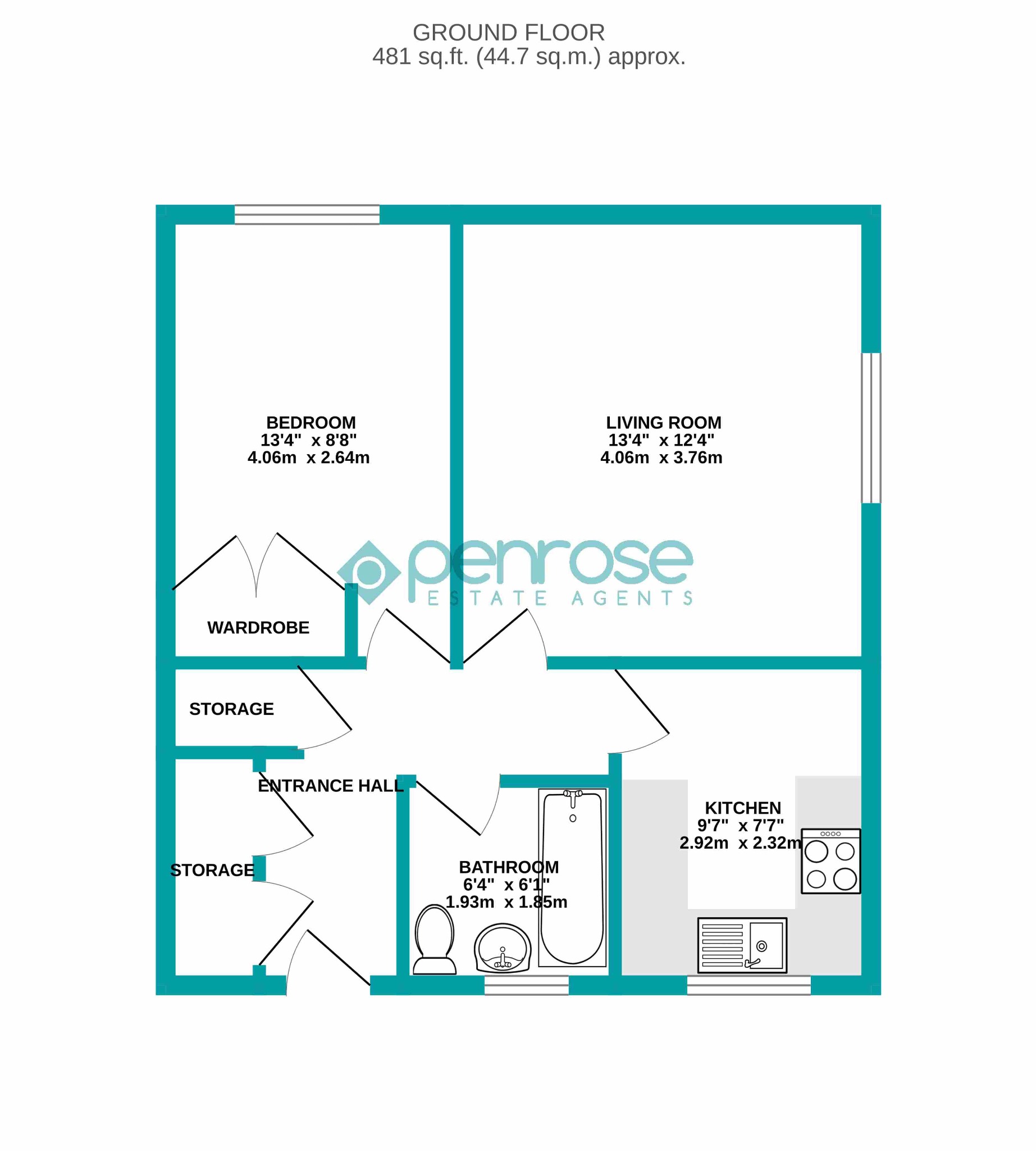 27, Halleys Way, Dunstable floorplan