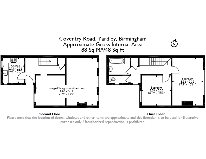 Coventry Road, Birmingham floorplan