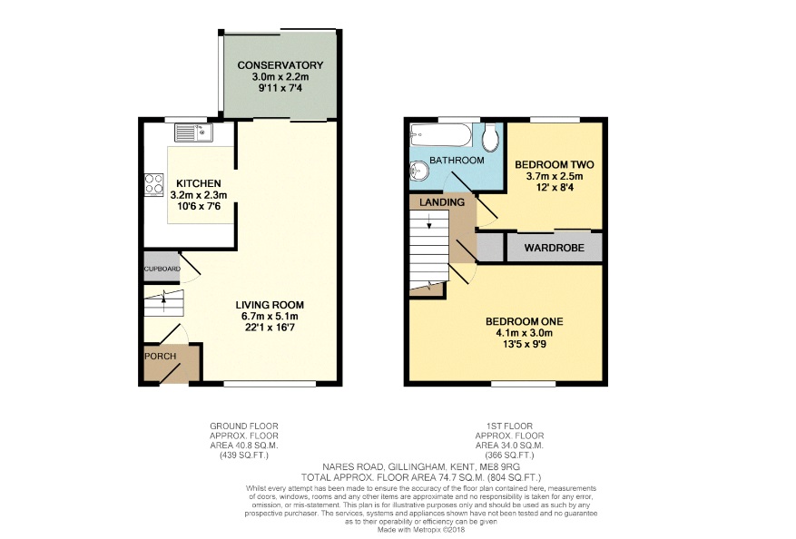 42, Nares Road, Gillingham floorplan