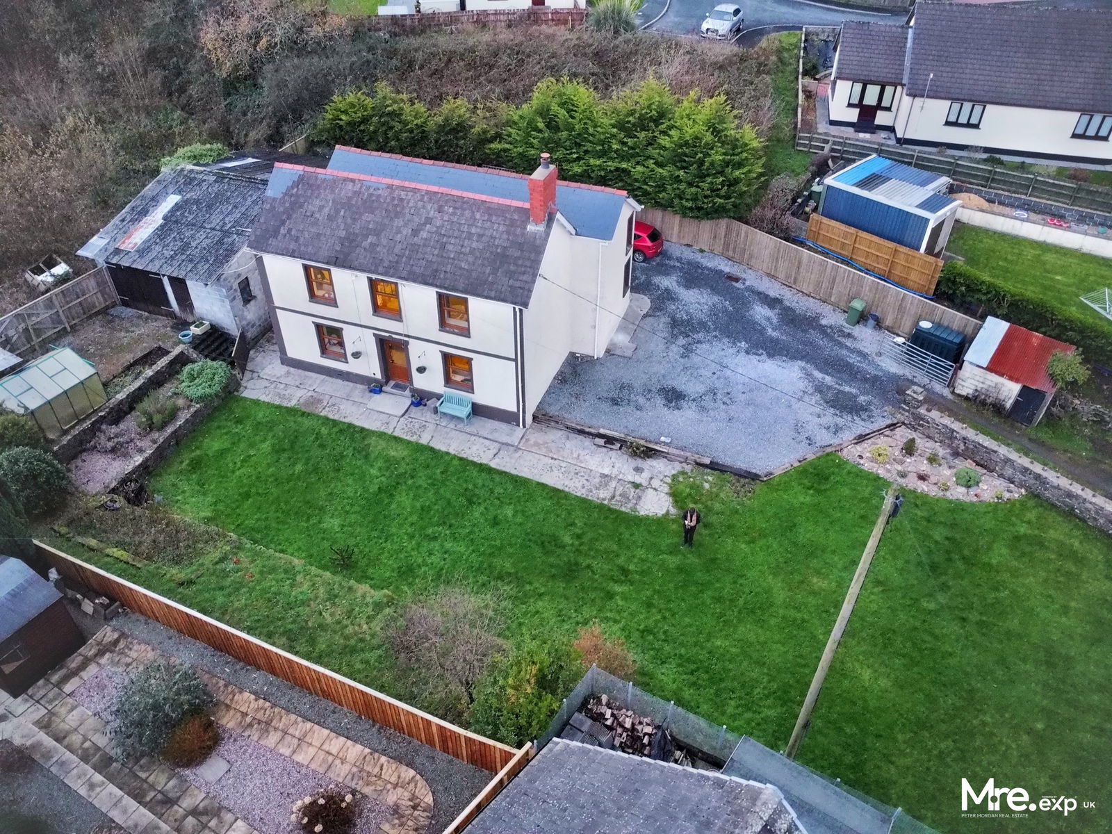 4-bed detached on Glaspant, Carmarthen, £325,000