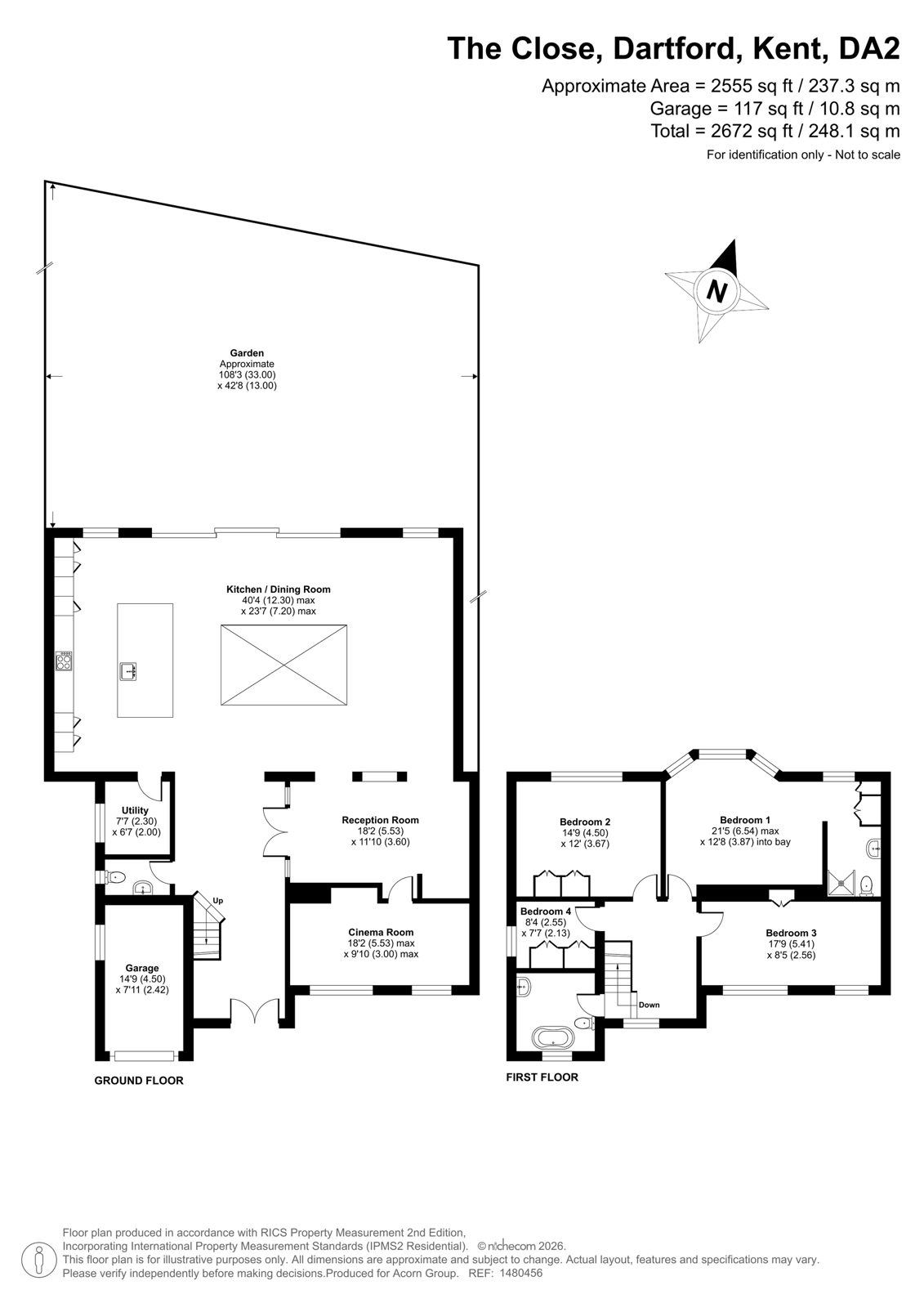 16, The Close, Kent floorplan