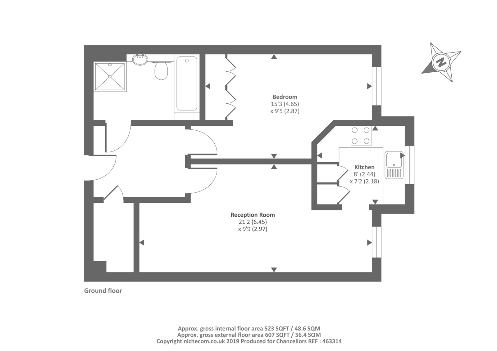 1 Bedrooms Flat for sale in Lightwater, Surrey GU18