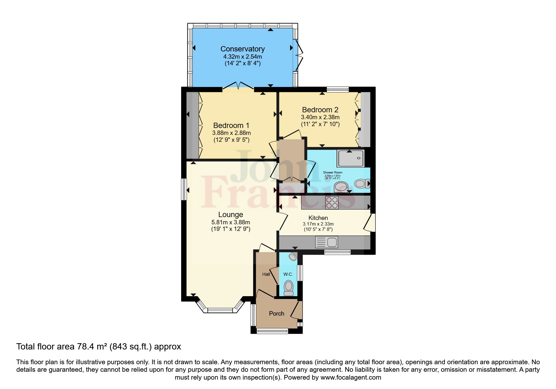 1, Waun Gron, Pontardawe floorplan