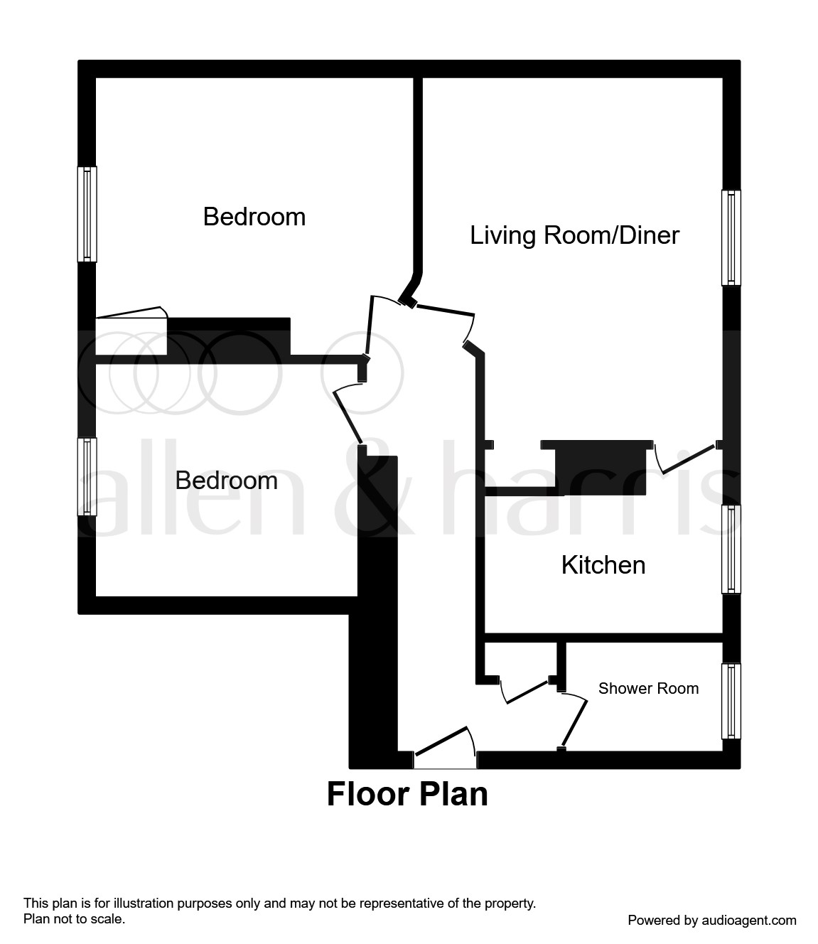 2 Bedrooms Flat for sale in Caledonia Road, Ardrossan KA22