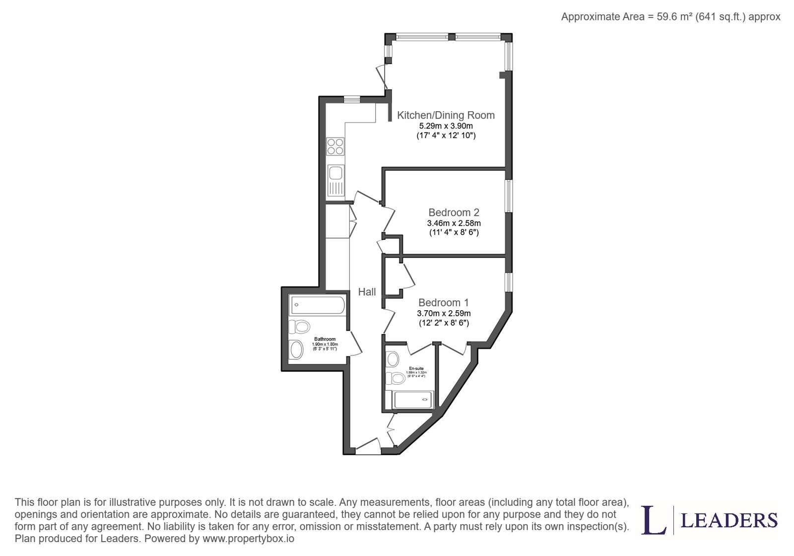10, Unicorn House, Cross Street floorplan