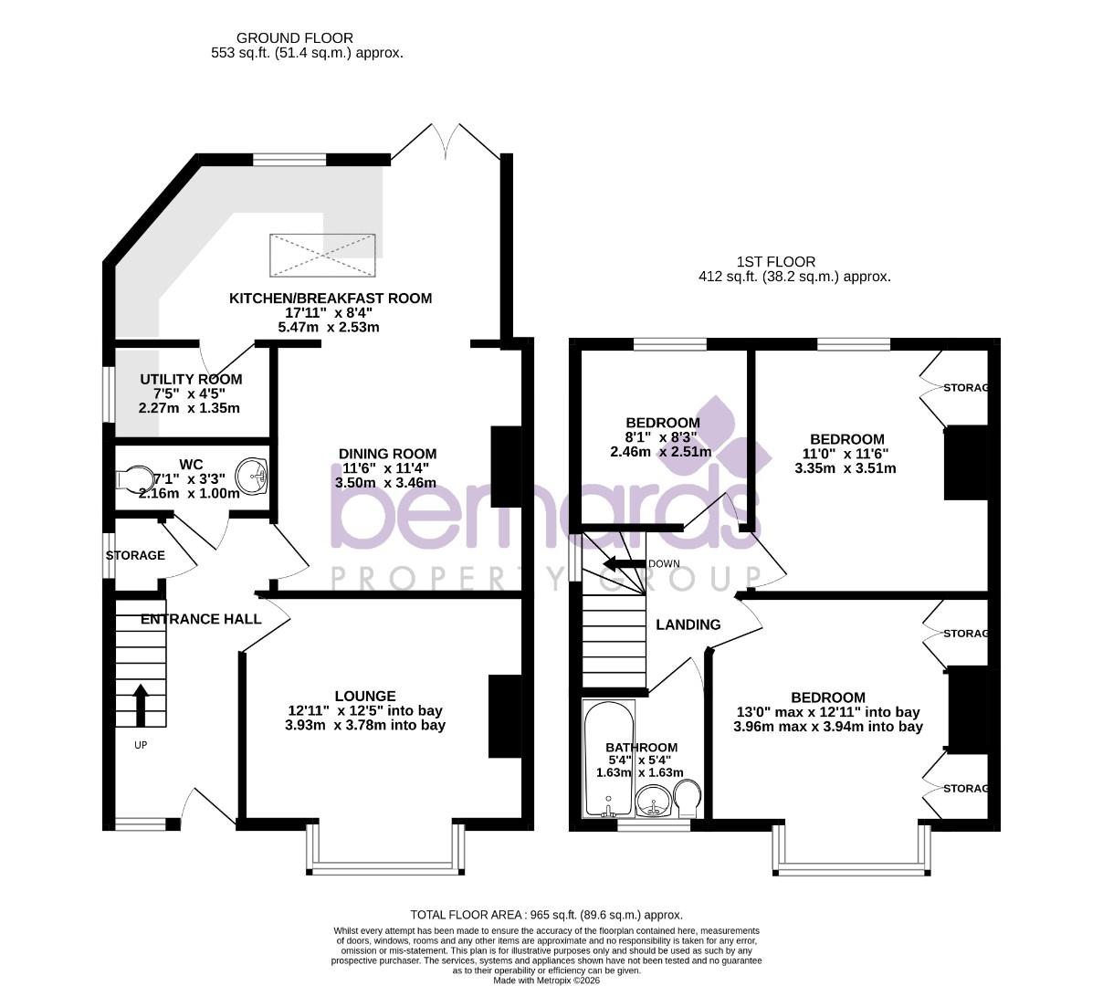 38, Ripley Grove, Portsmouth floorplan