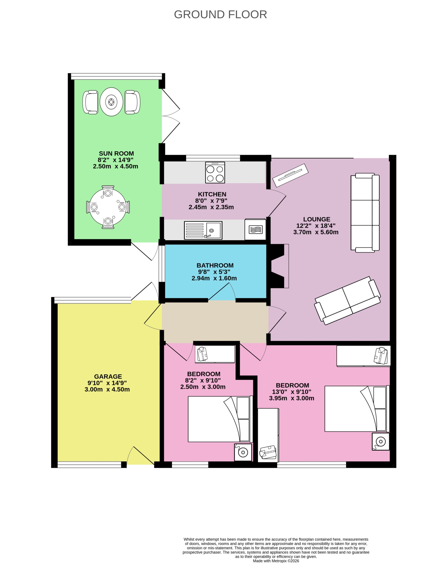 1, Pine Crescent, Stafford floorplan