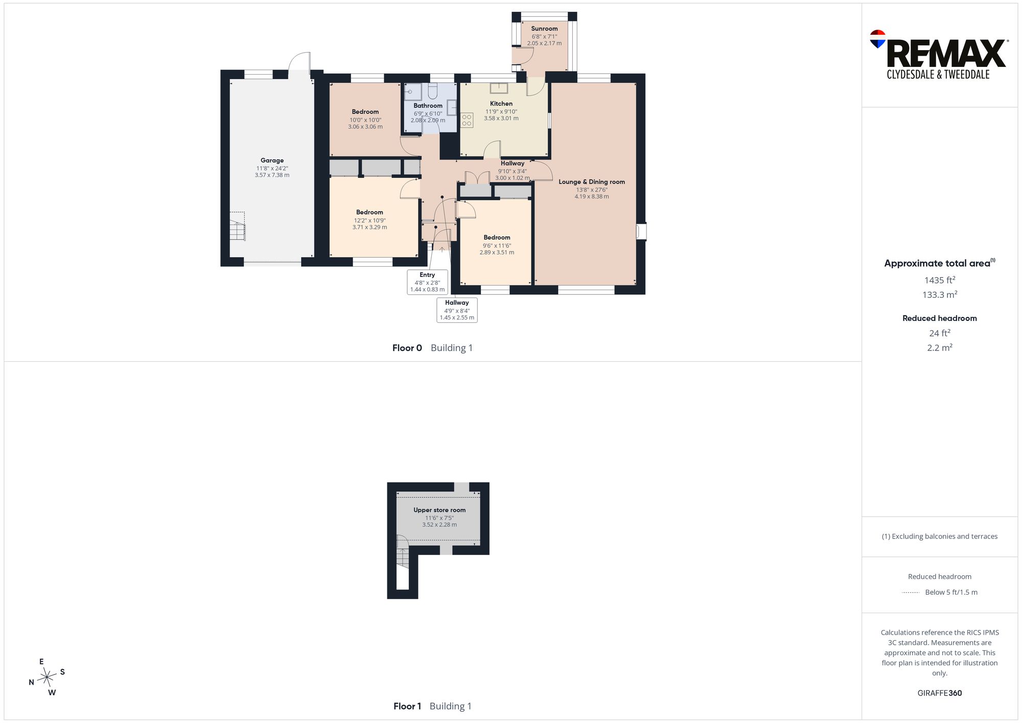 Ashwood Cottage Biggarshiels Road, Biggar floorplan