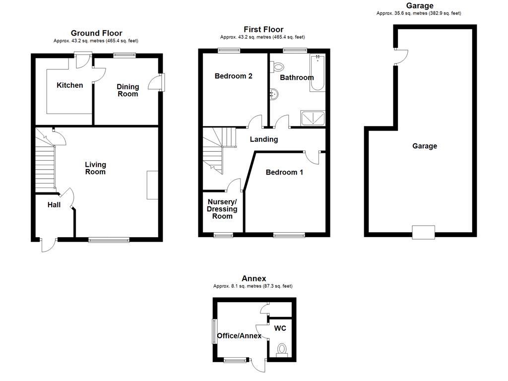 Oakenhead Cottage, 371, Haslingden Old Road, Rossendale floorplan