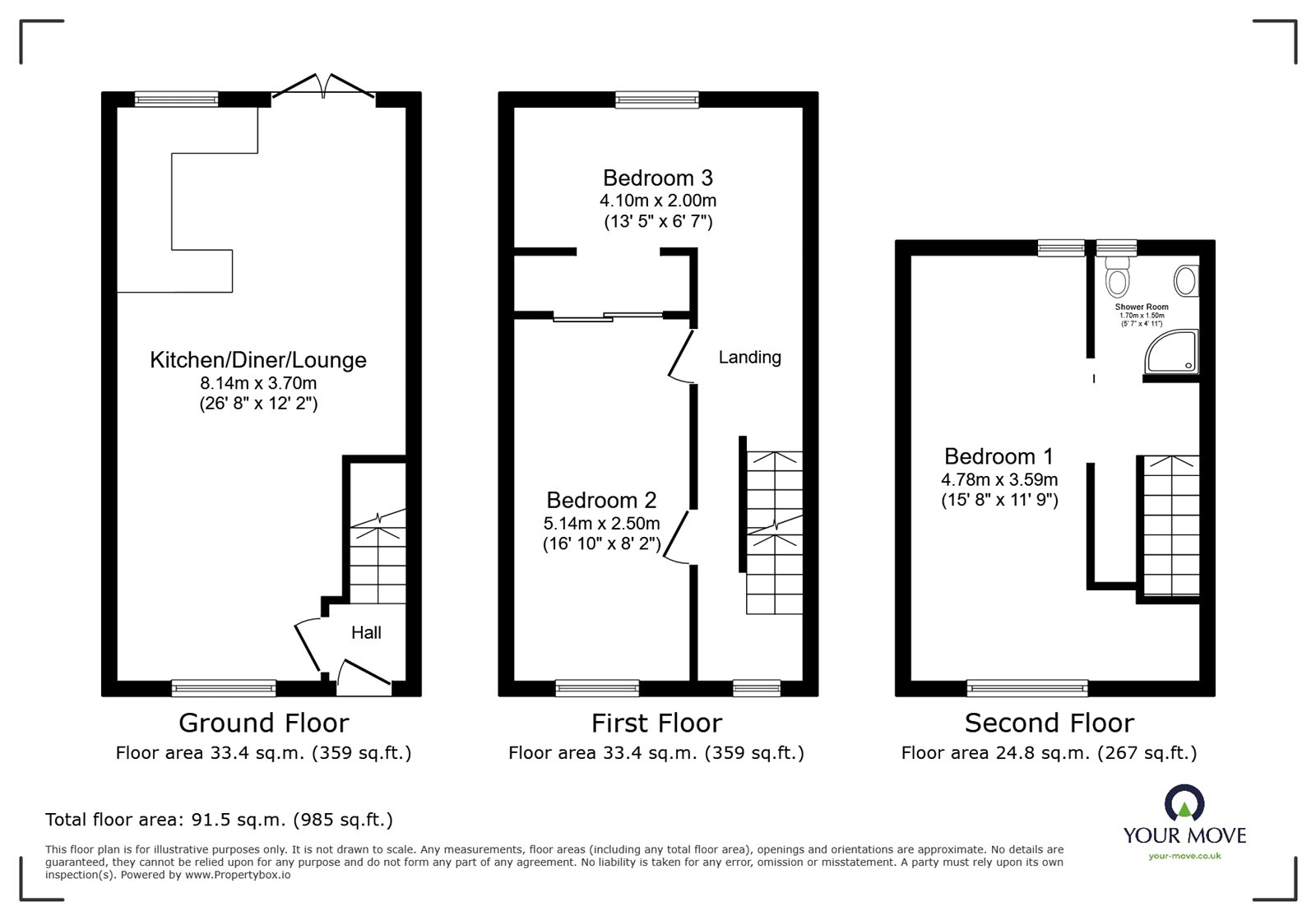 18, Berrywell Drive, Leicester floorplan