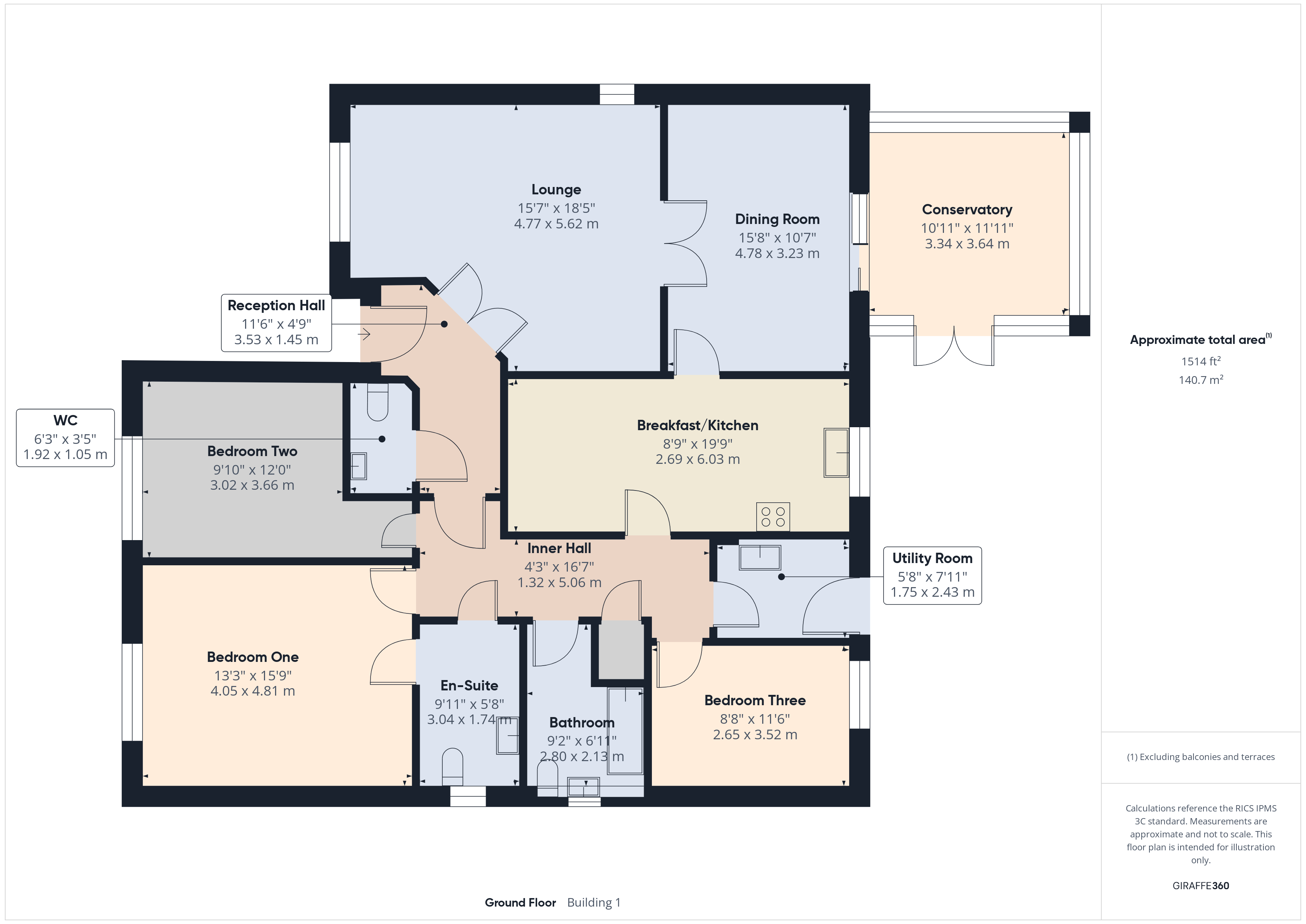 6, Cricket Meadow, Prees, Whitchurch floorplan