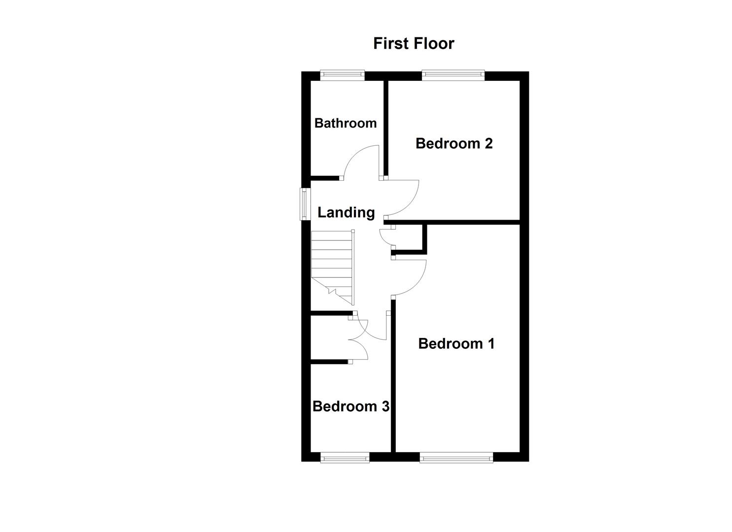 102, Downland Crescent, Knottingley floorplan