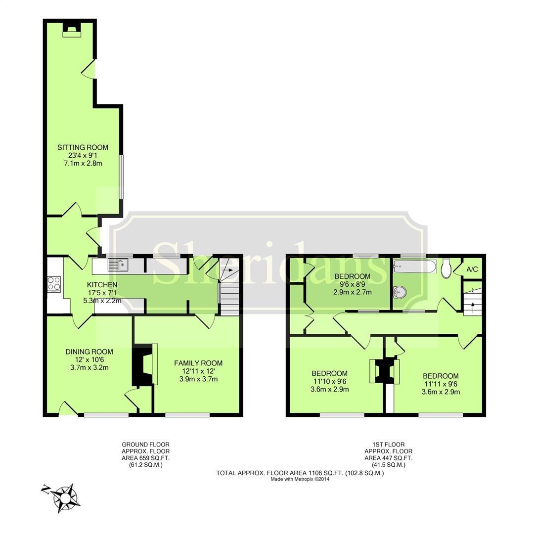6 And 7, The Street, Boxted floorplan