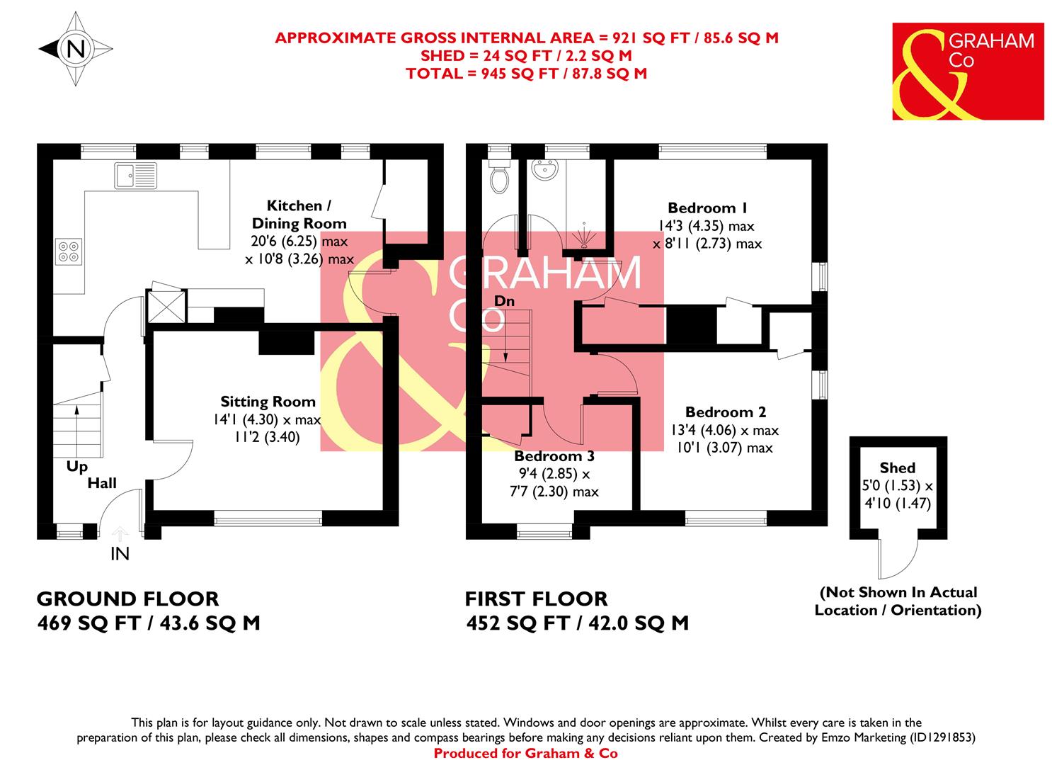 3, Mead Road, Andover floorplan
