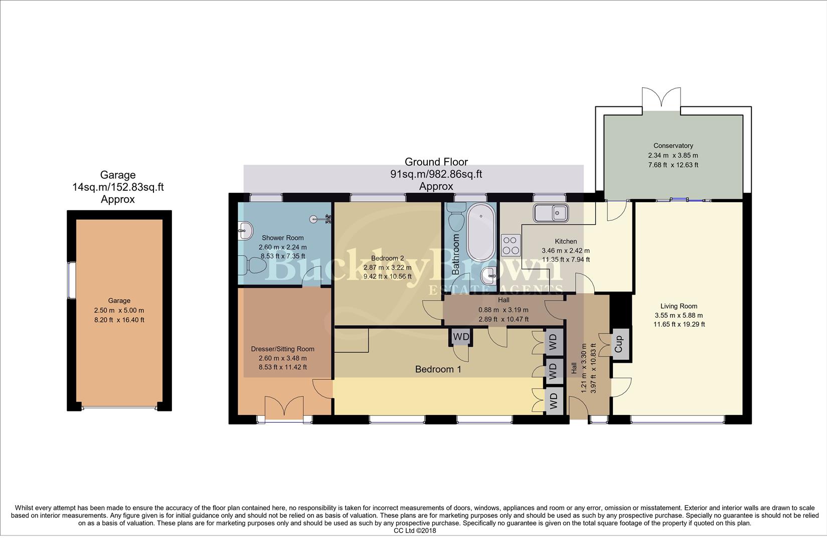 23, Haycroft Close, Mansfield floorplan