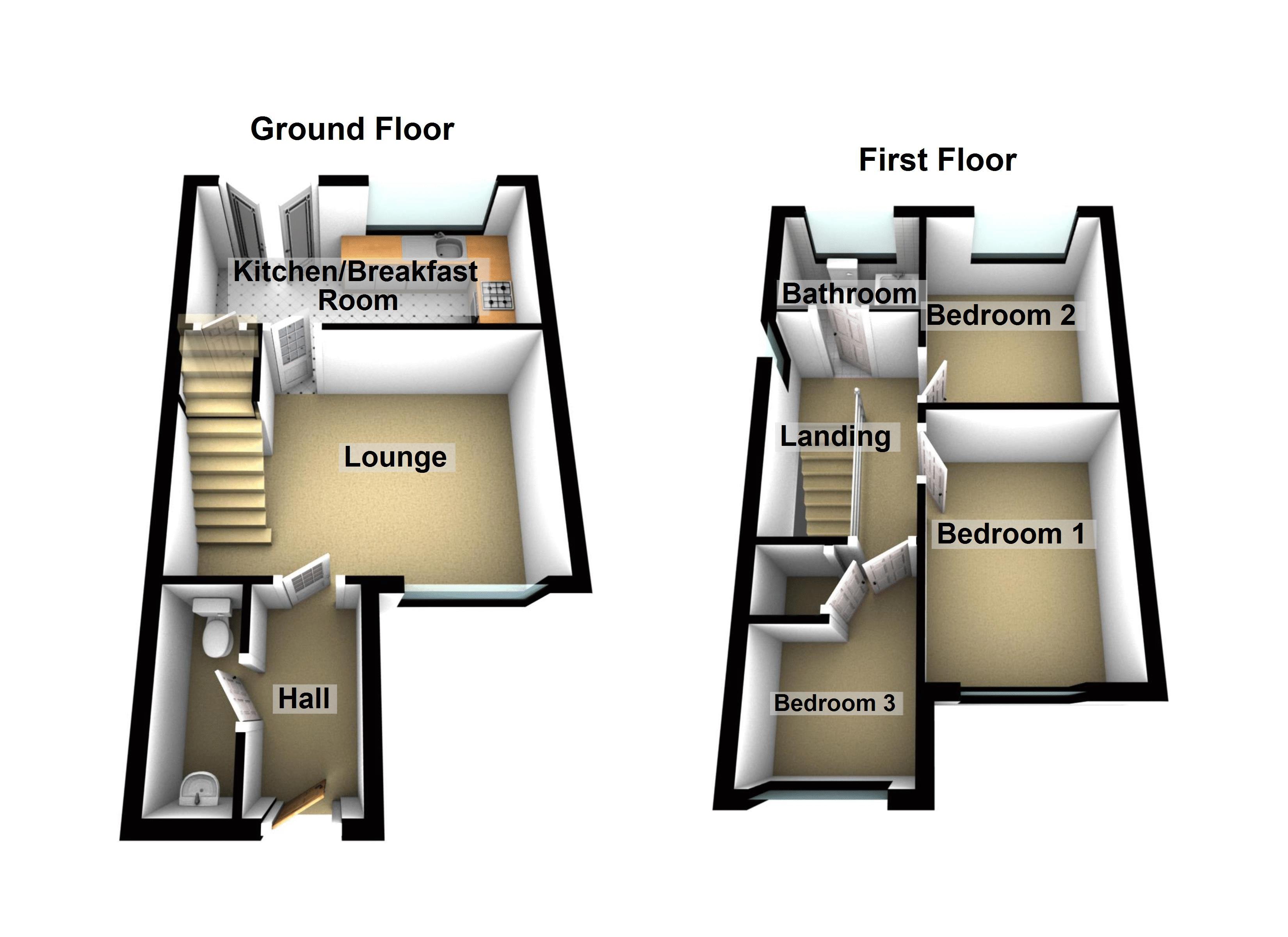 3 Bedrooms End terrace house for sale in Norman Dagley Close, Earl Shilton, Leicestershire LE9