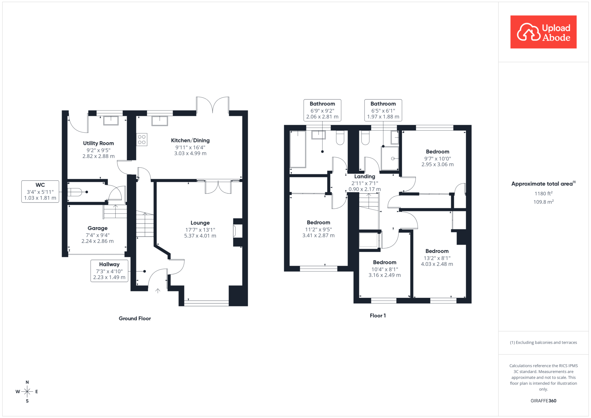 19, Bracadale Drive, Glasgow floorplan