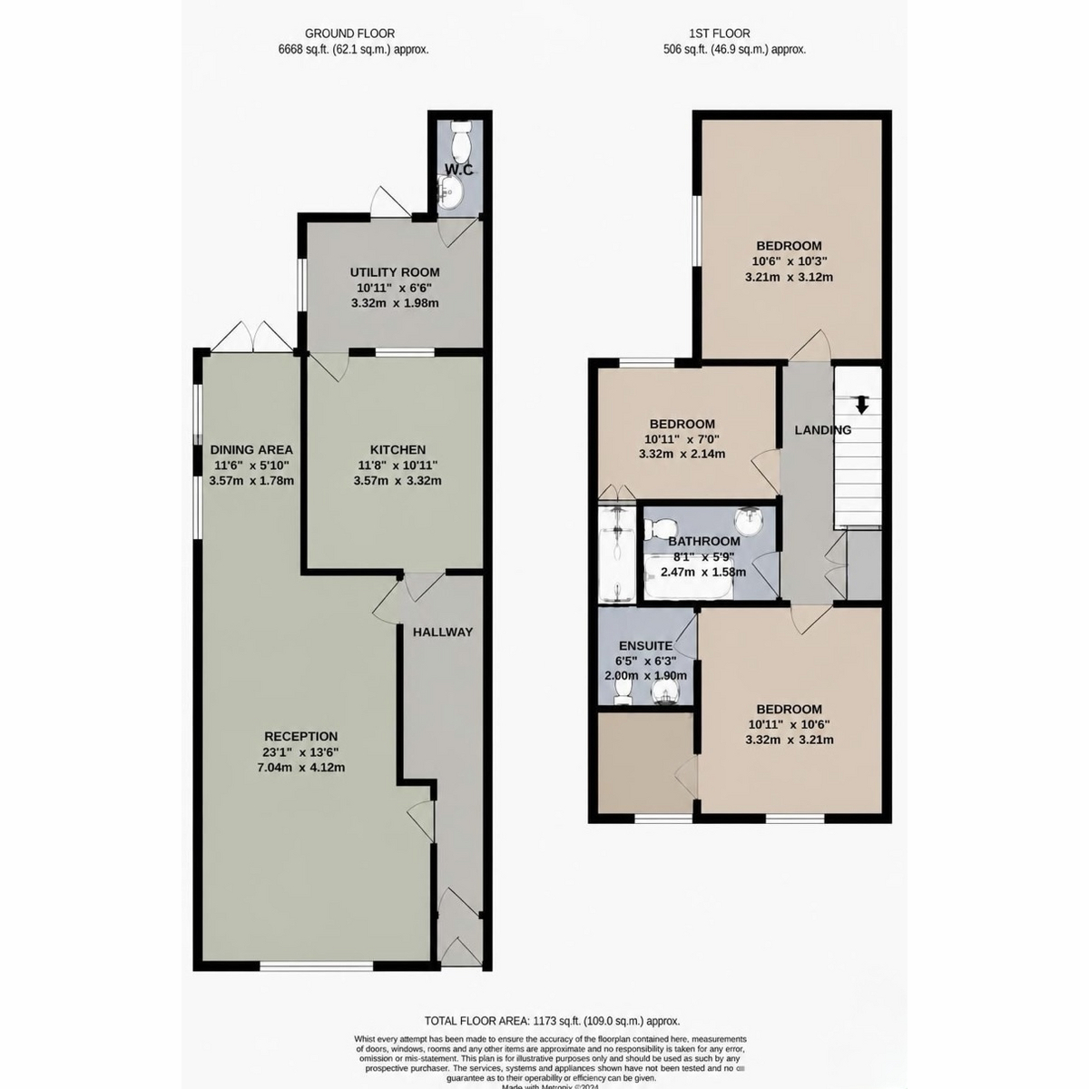 113, The Highway, Pontypool floorplan