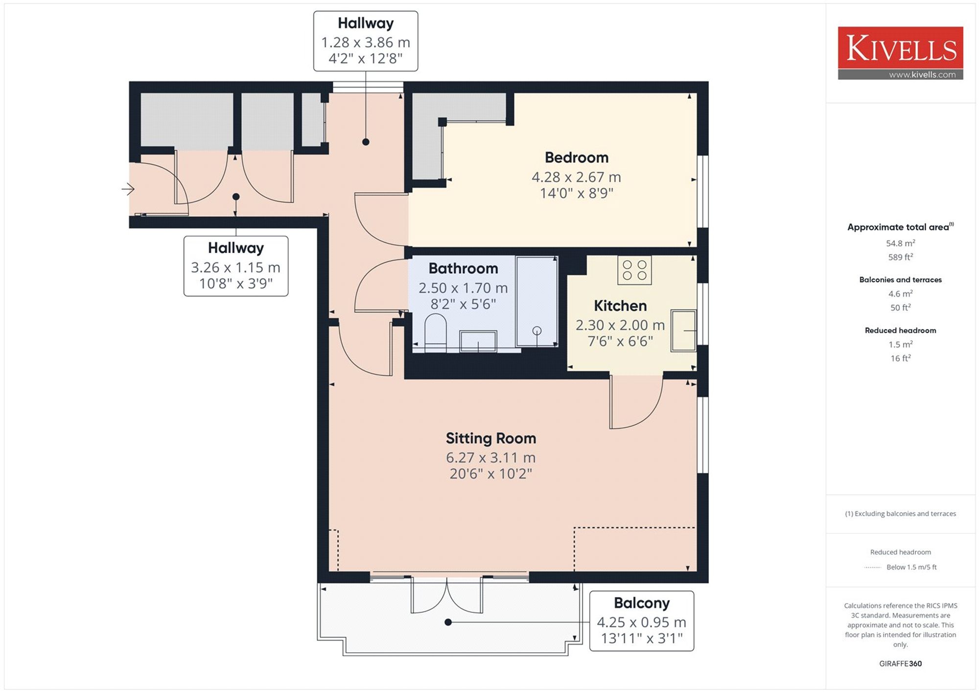 Apt 22, Atlantic Rise Crooklets Road, Bude floorplan