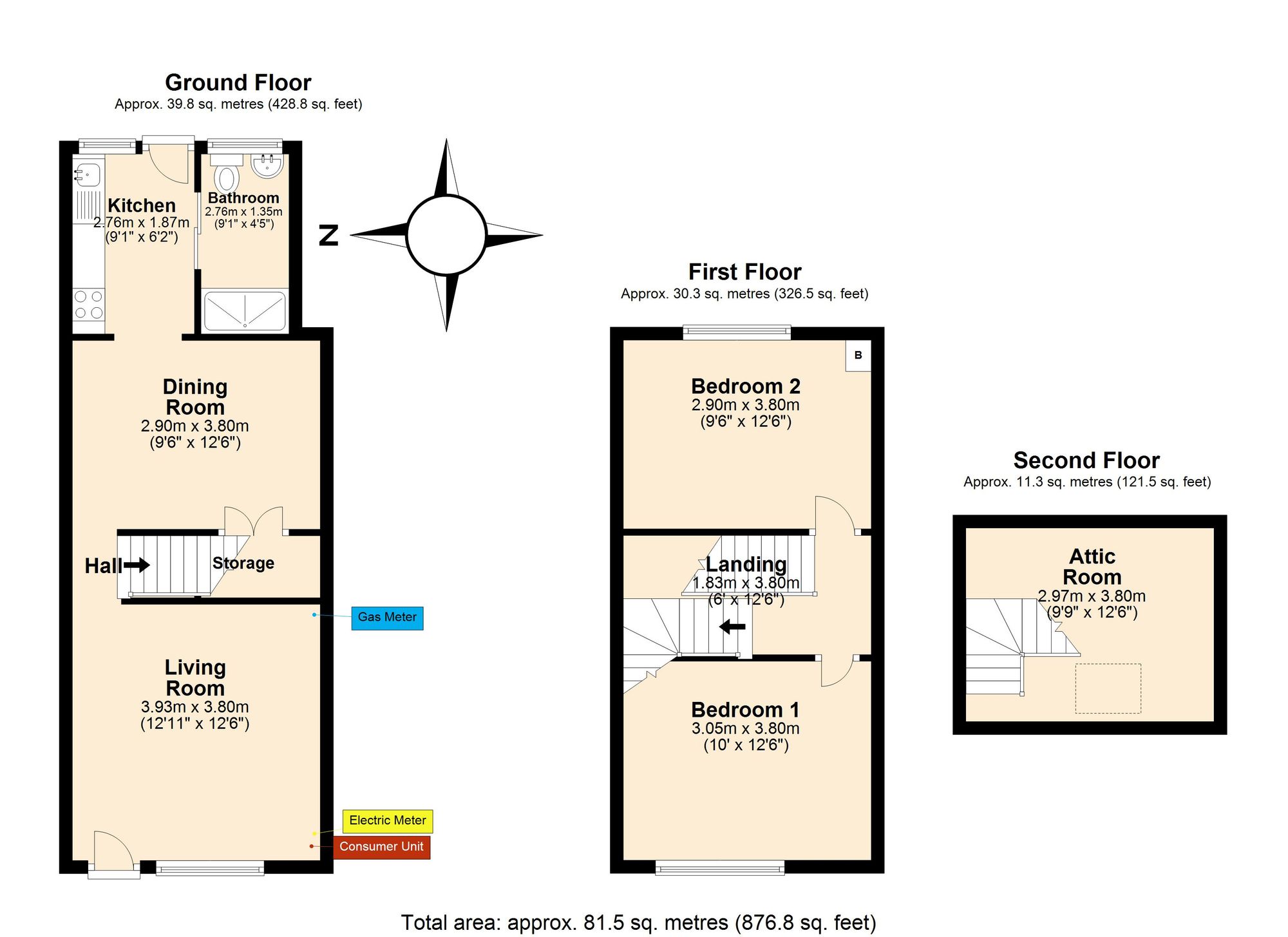 28 Wellington Street, Rotherham floorplan