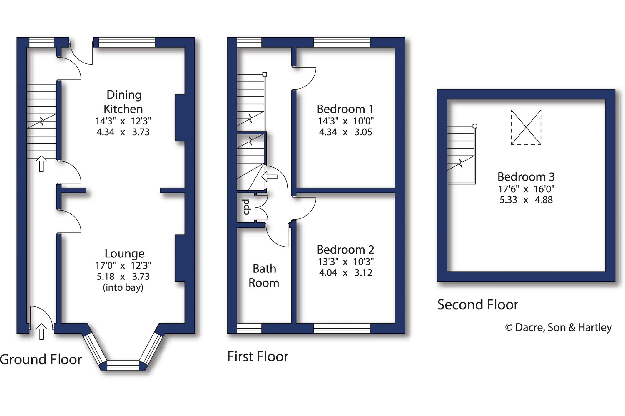 65, St. Pauls Road, West Yorkshire floorplan
